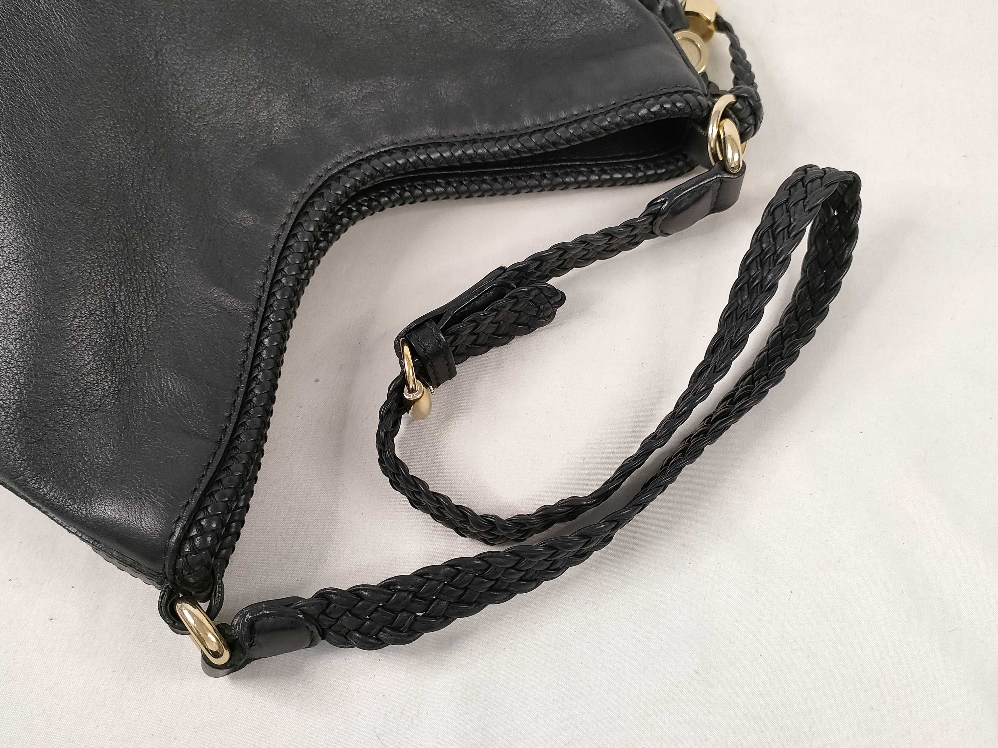 Shoulder Bag Leather Black Shoulder Bag — view 3