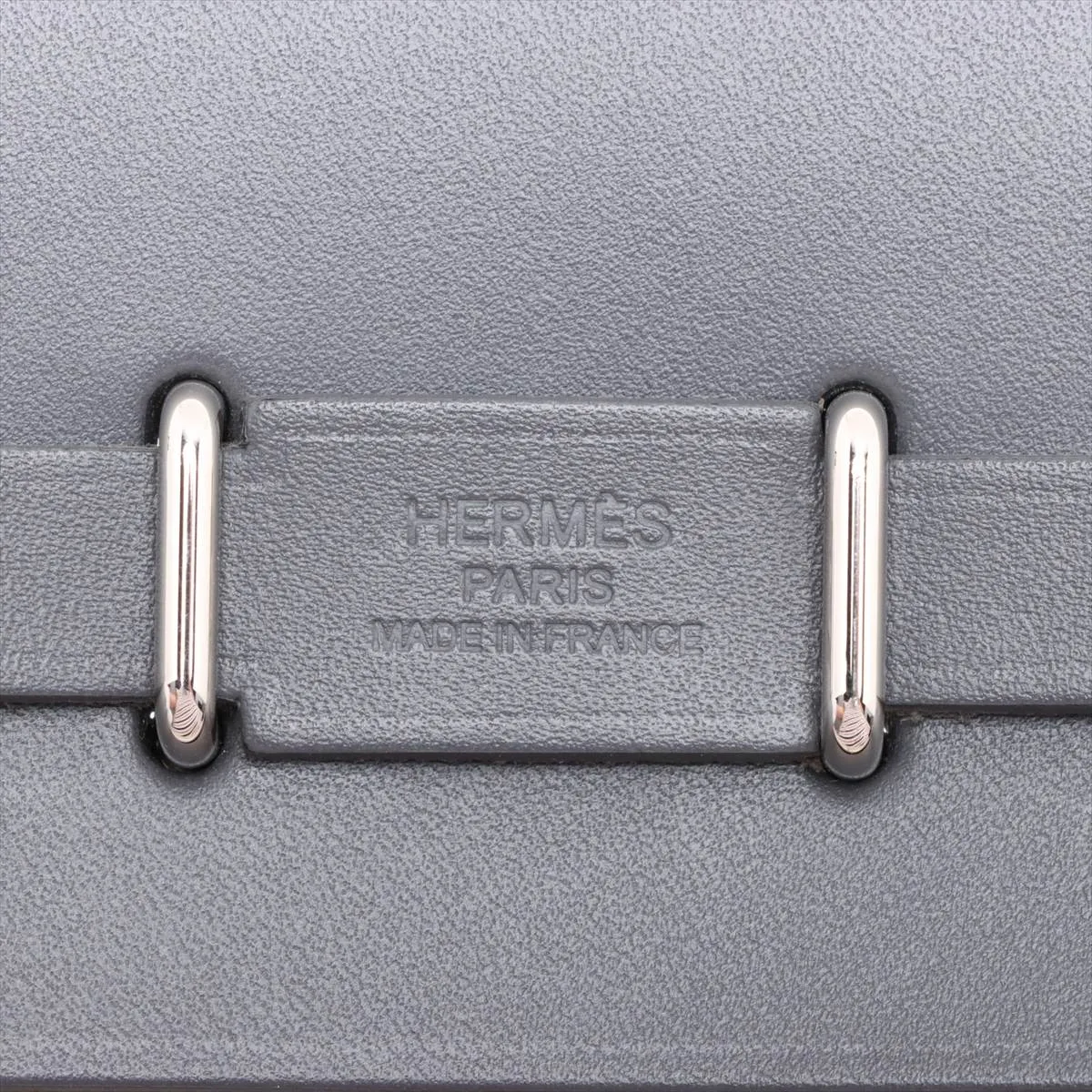 Ale Bag Zip 20 Mini Toile Ash x Vache Hunter Beige x Ardoise Silver Hardware W:2024 — view 8