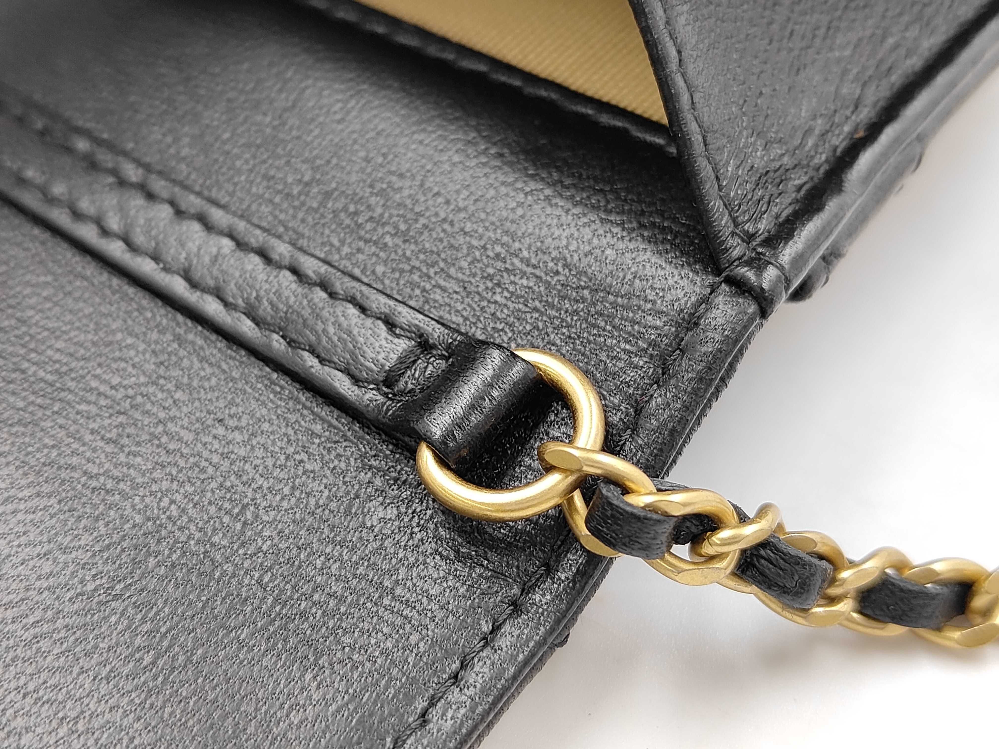 Matelassé Chain Shoulder Bag — view 12