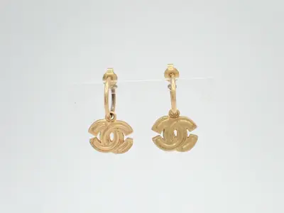 Coco Hoop Gold Earrings