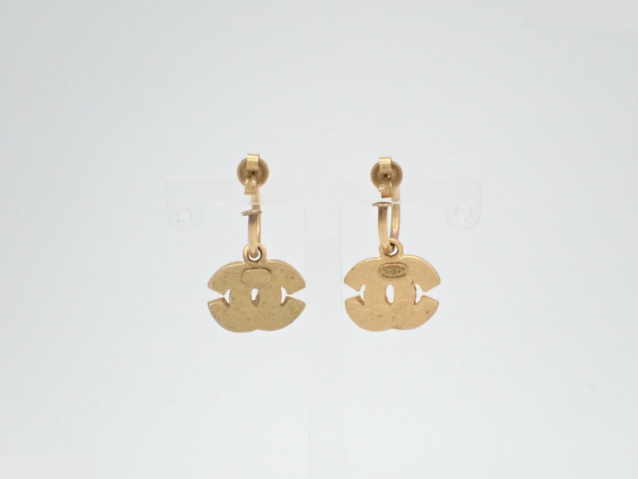 Coco Hoop Gold Earrings — view 2