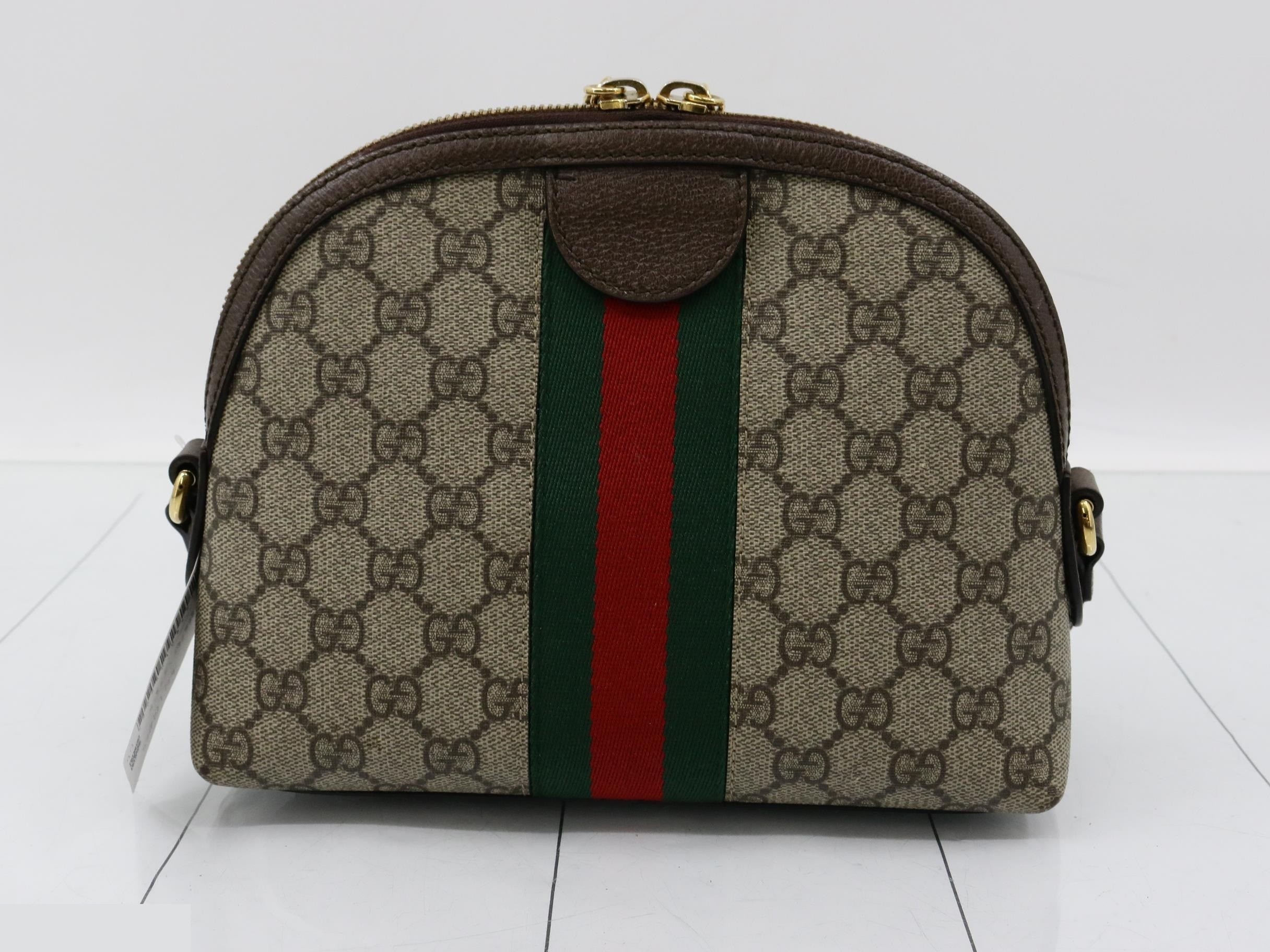 Ophidia GG Supreme Leather Shoulder Bag — view 2
