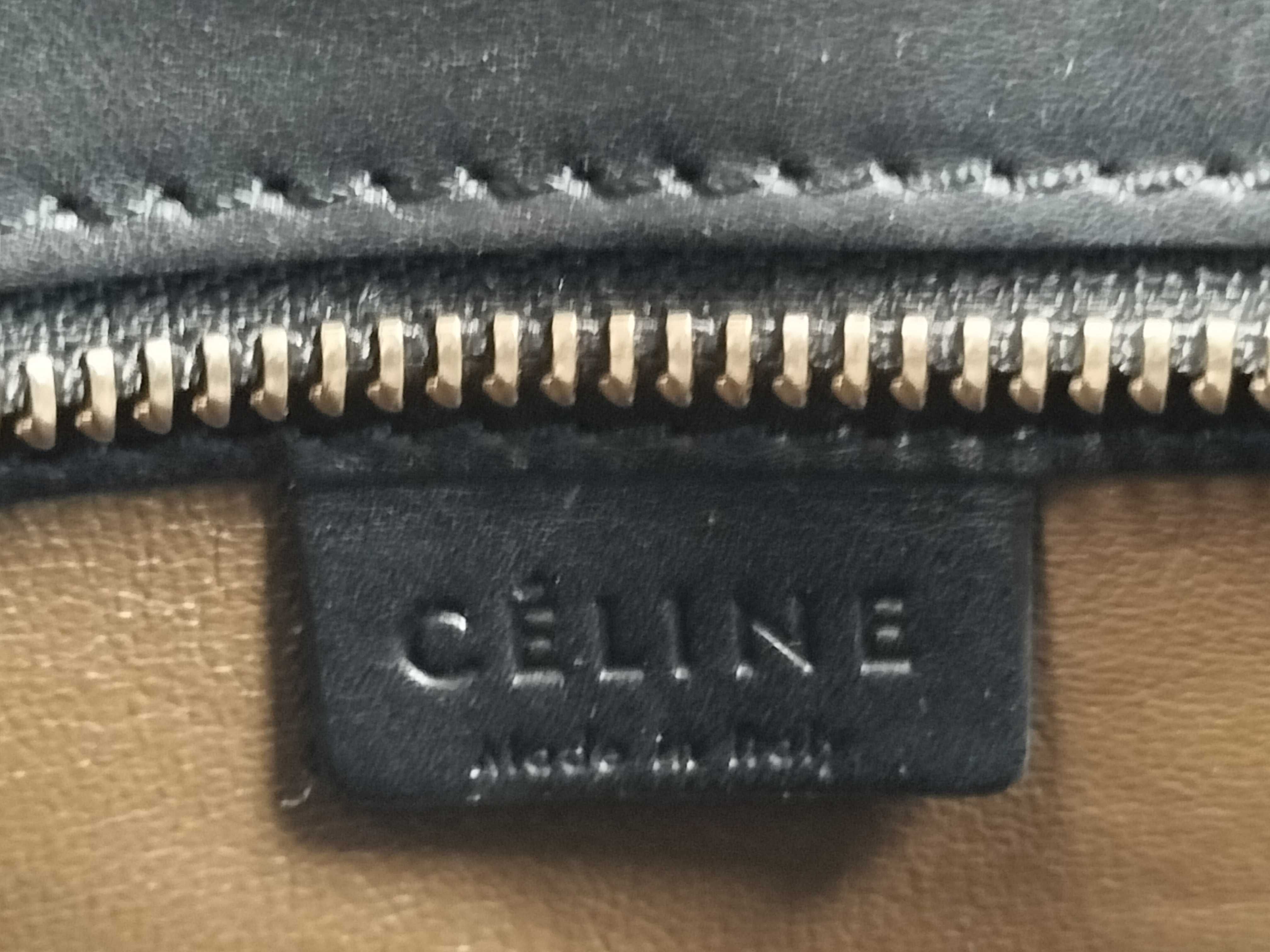 Nano Luggage 2-Way Shoulder Bag in Black, Blue, and Brown Suede — view 13