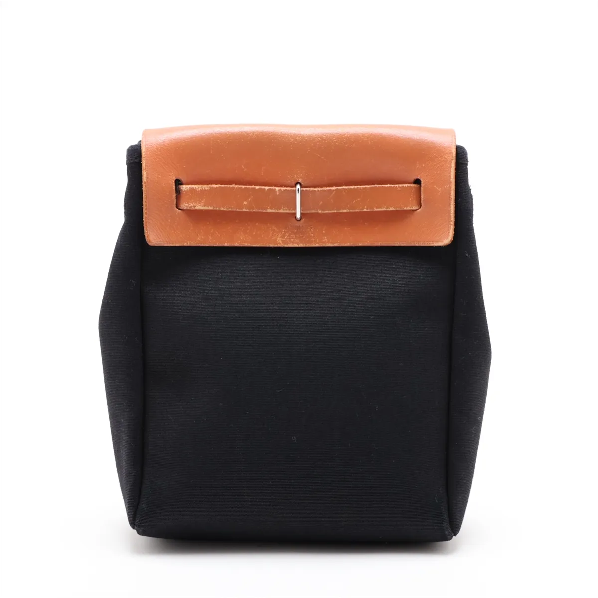 Herbag TPM Toile Officier x Vache Hunter Black x Brown Silver Hardware H:2004 — view 2