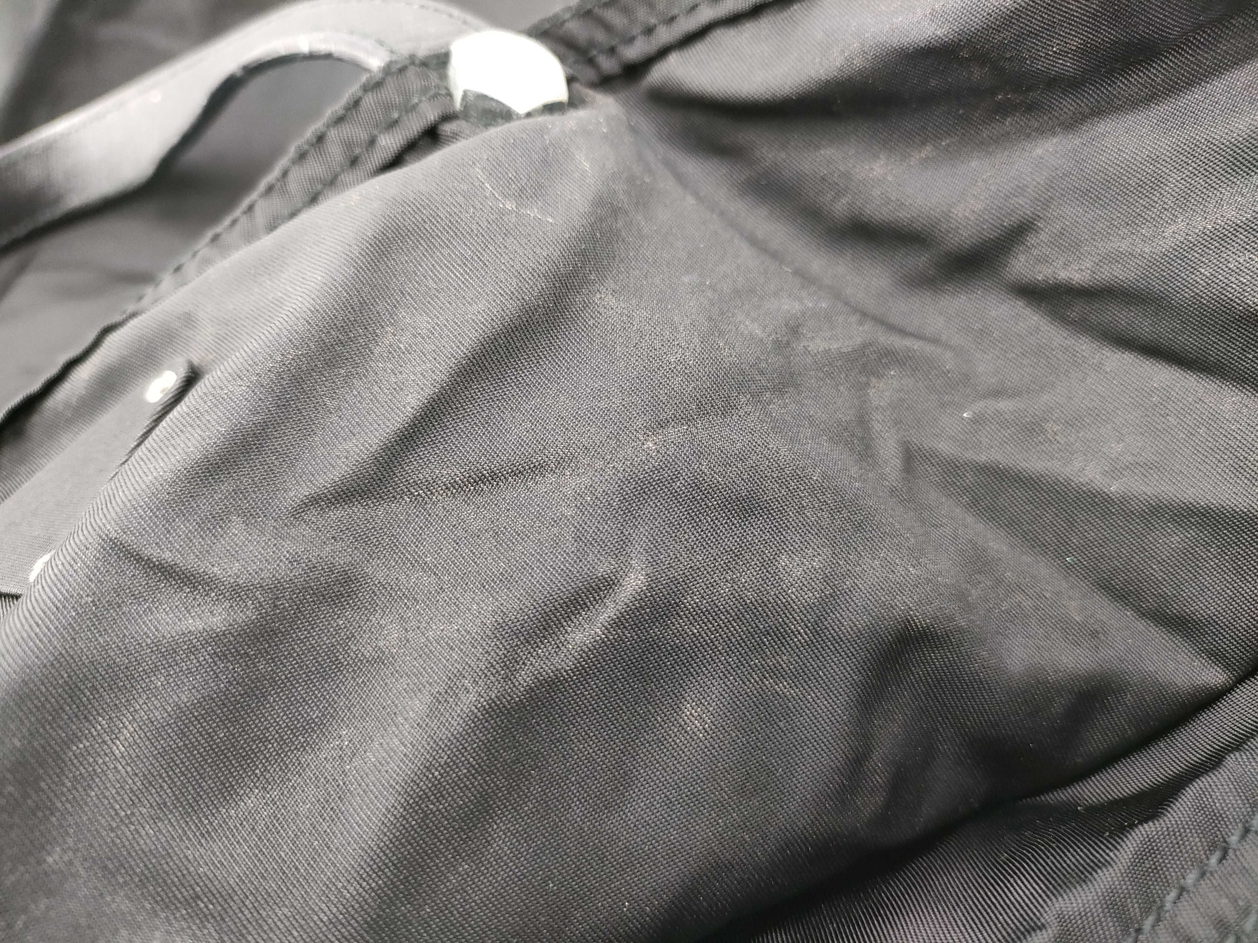 nylon bag, Prada Tessuto handbag, black tote bag — view 12