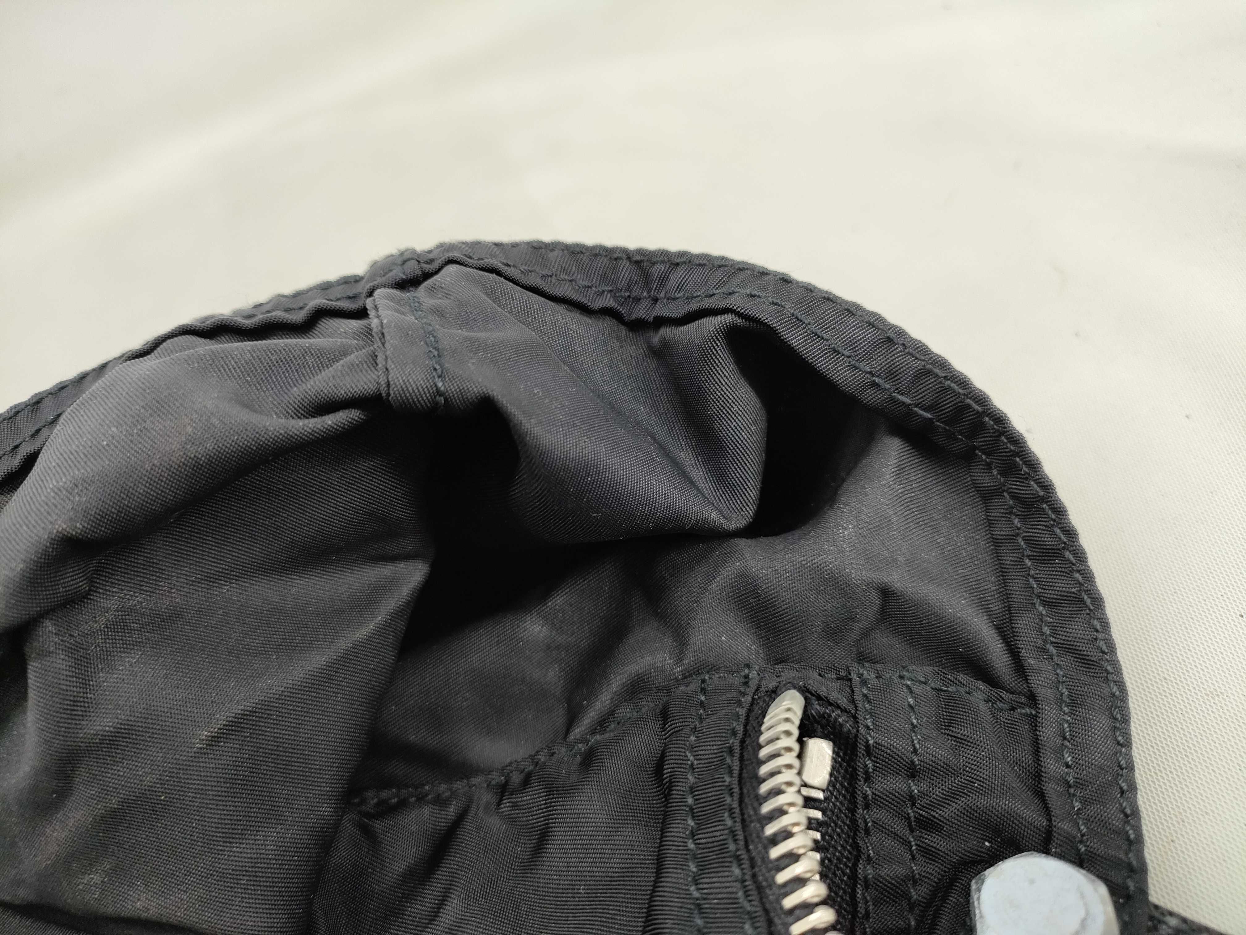nylon bag, Prada Tessuto handbag, black tote bag — view 10