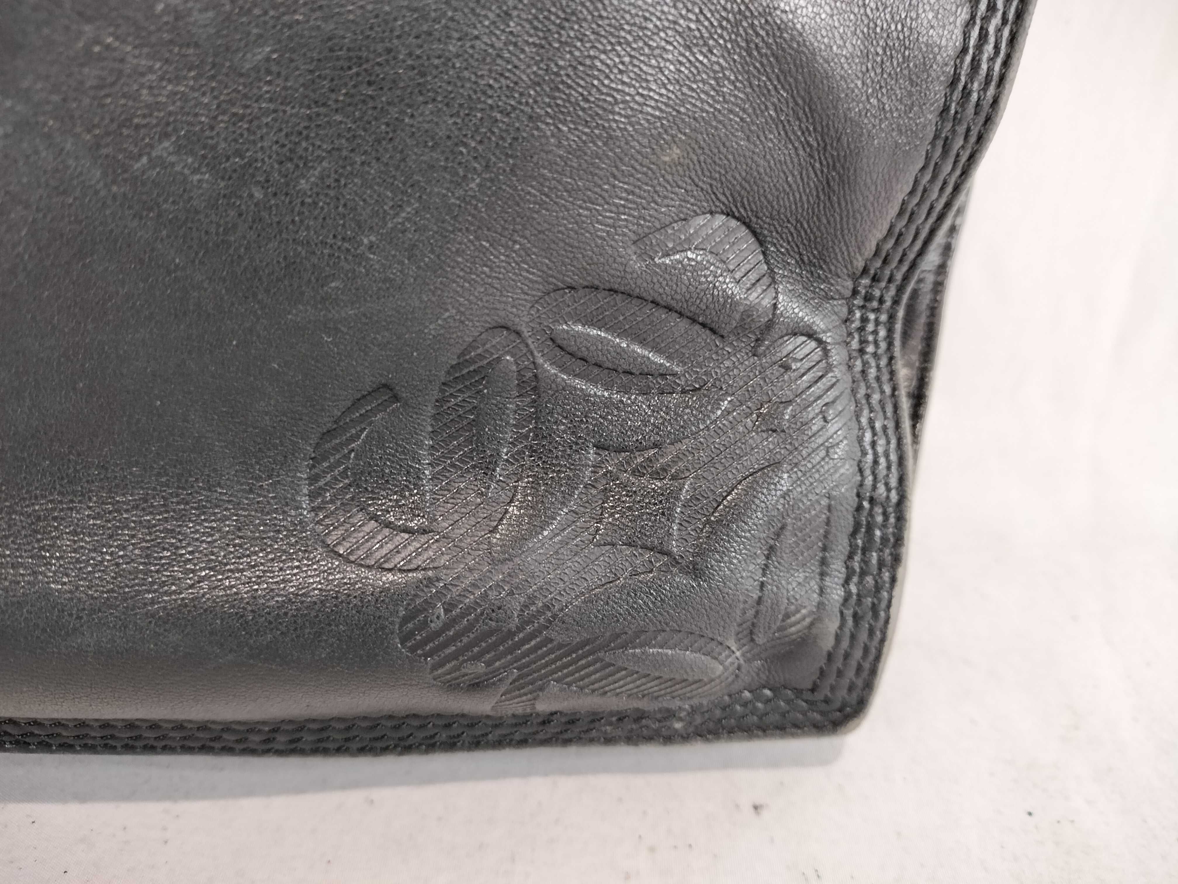 Anagram Nappa Leather Drawstring Shoulder Bag — view 2