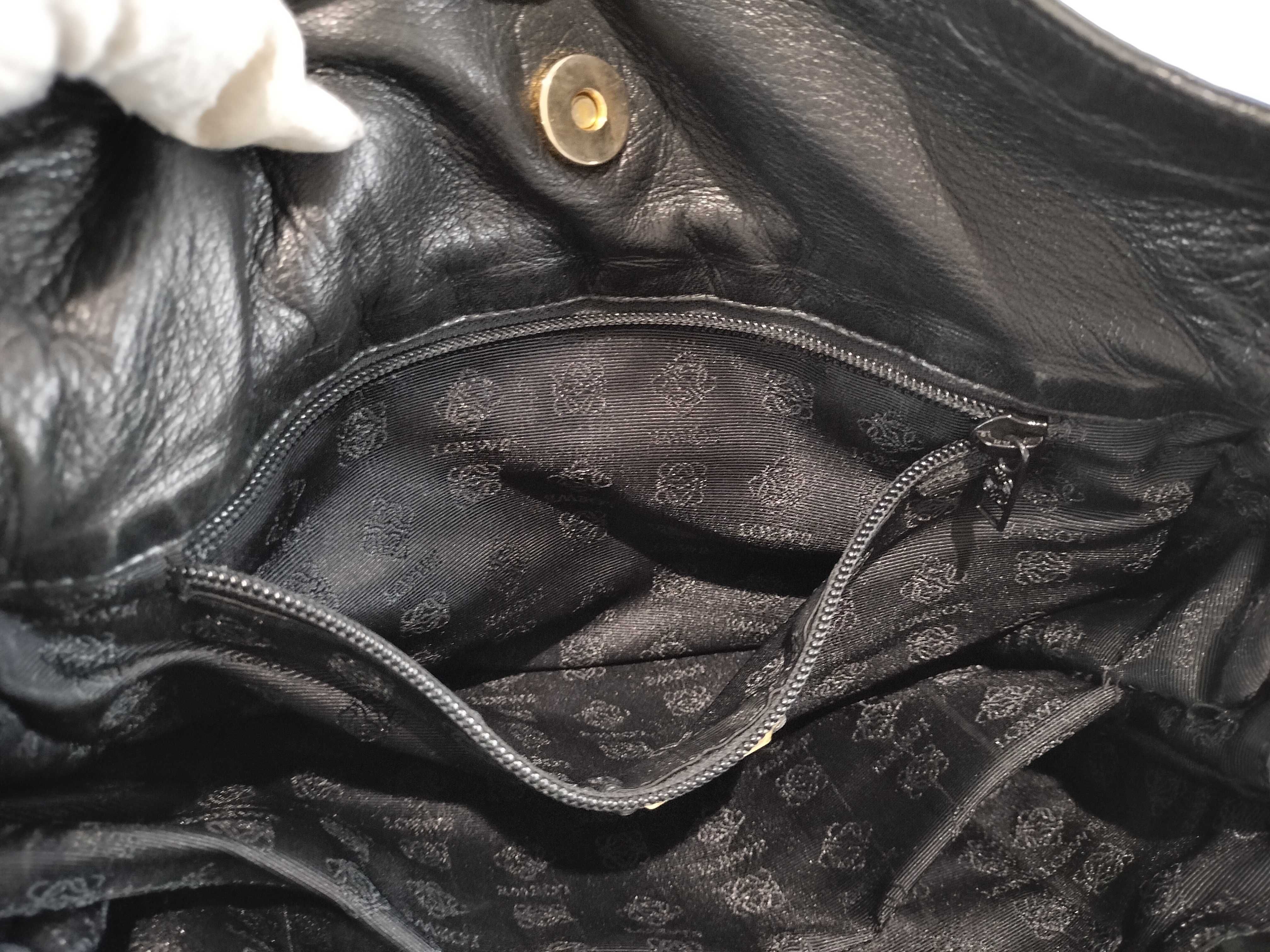 Anagram Nappa Leather Drawstring Shoulder Bag — view 10