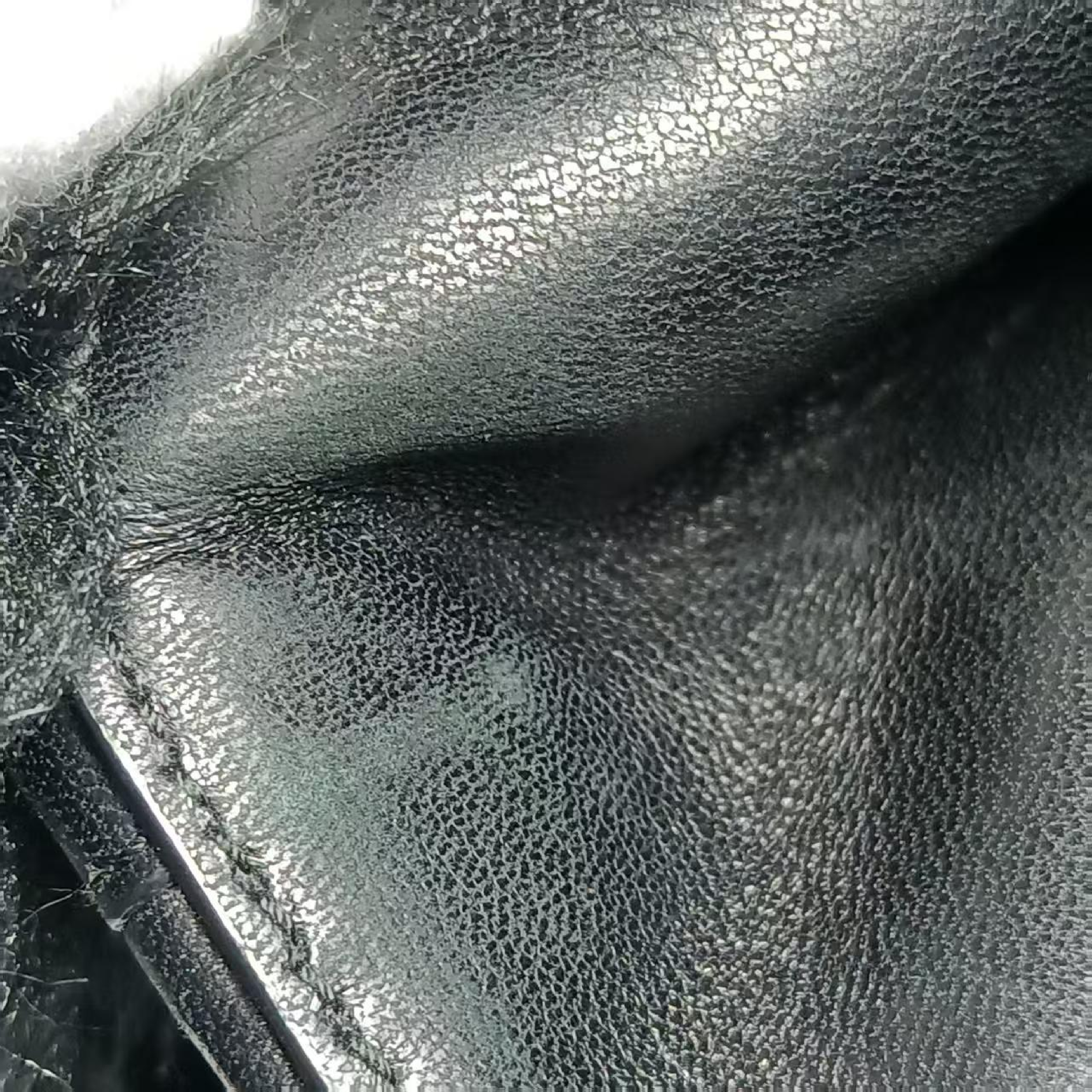 other line sheepskin handbag — view 13
