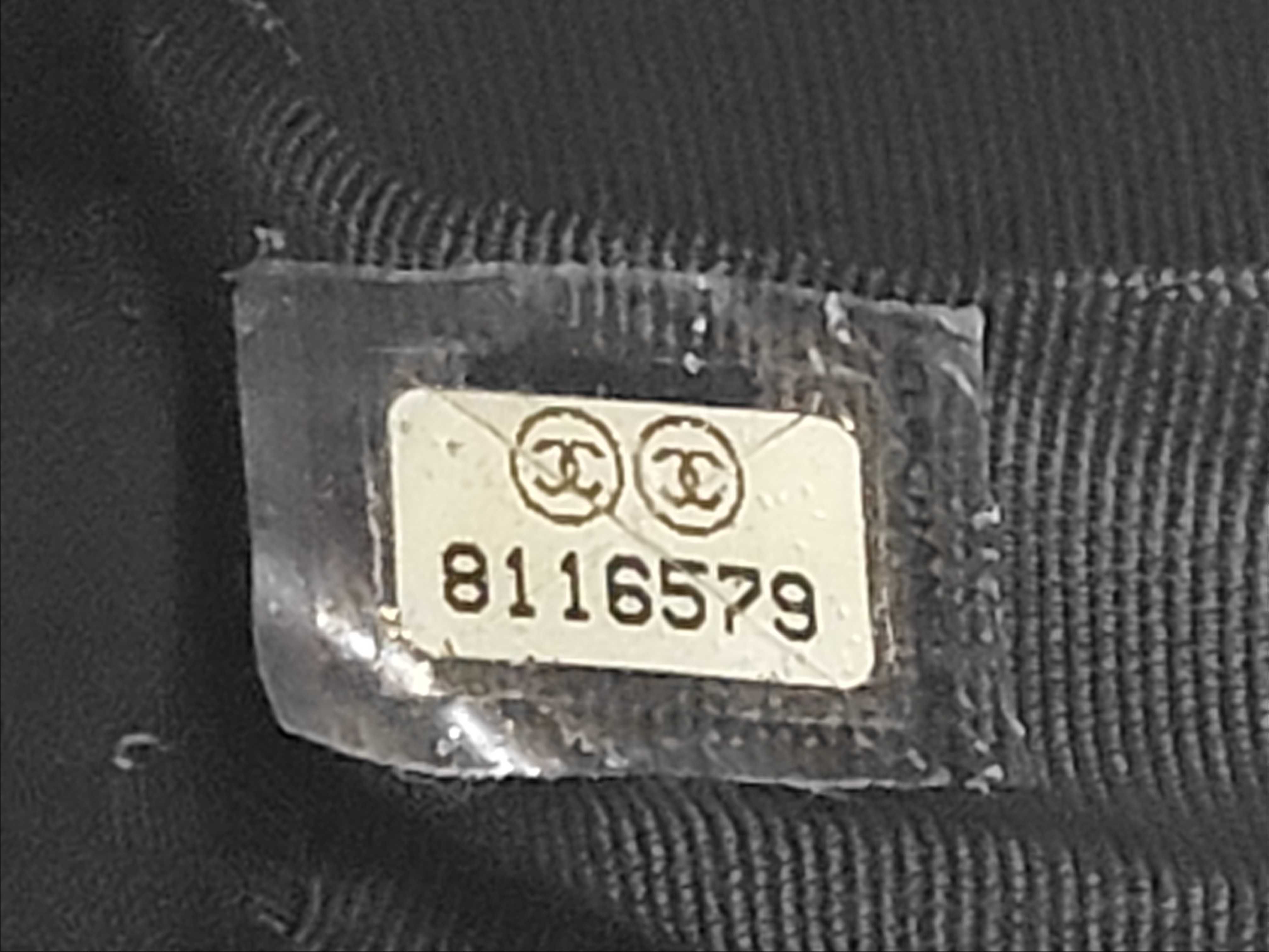 Matelassé Coco Mark Boston Bowling Handbag, Caviar Leather, Coco Mark, Serial Number 8, Handbag — view 12