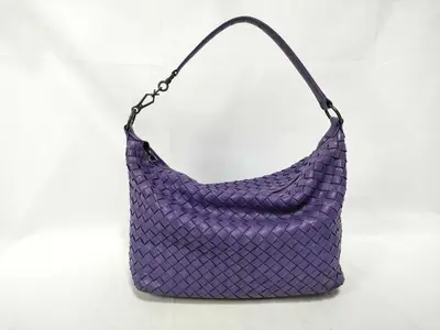 Intrecciato Bottega Veneta One-Shoulder Bag Handbag Leather Intrecciato Shoulder Bag