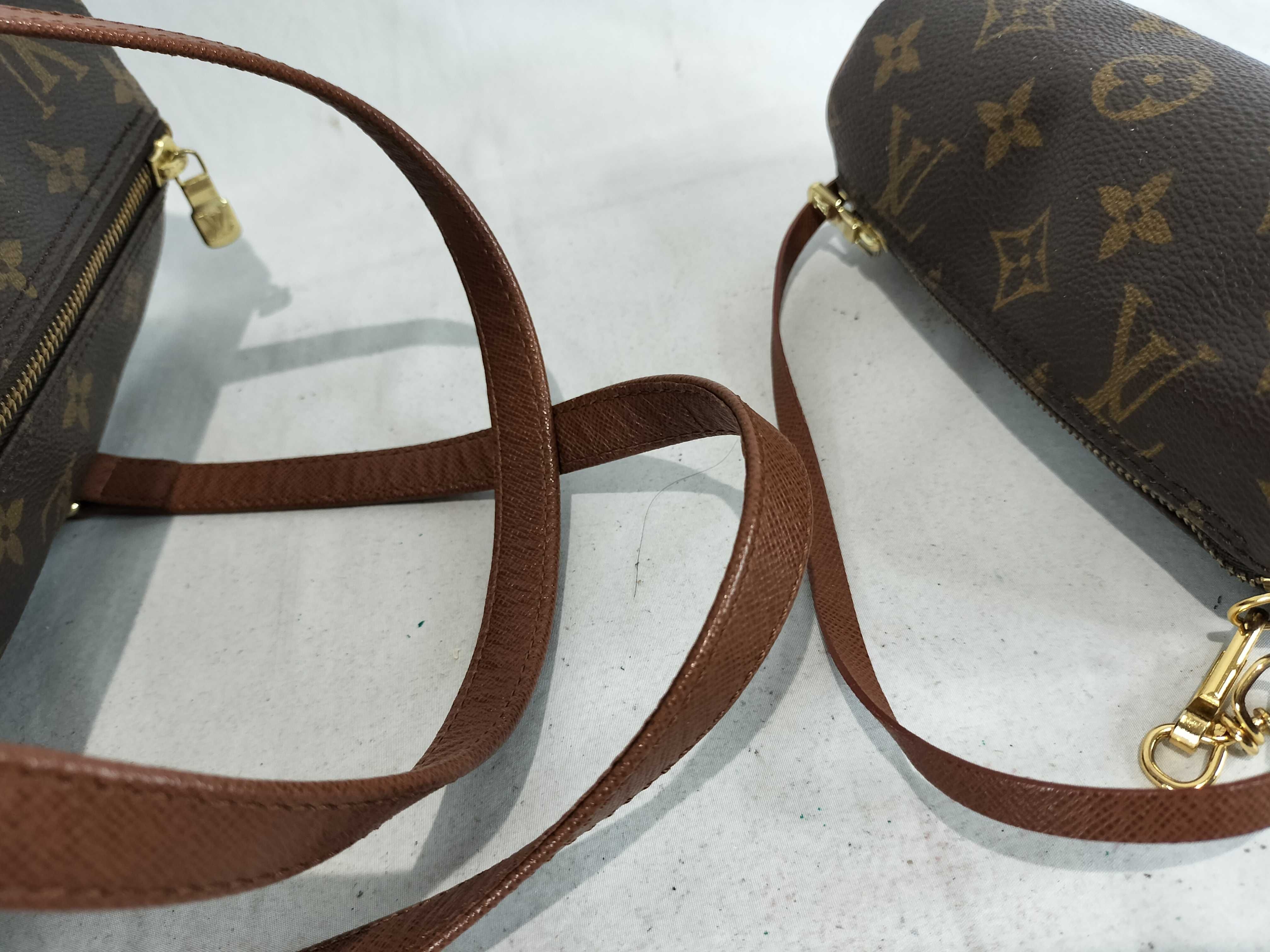 Monogram Mono Old Papillon Handbag with Pouch — view 4