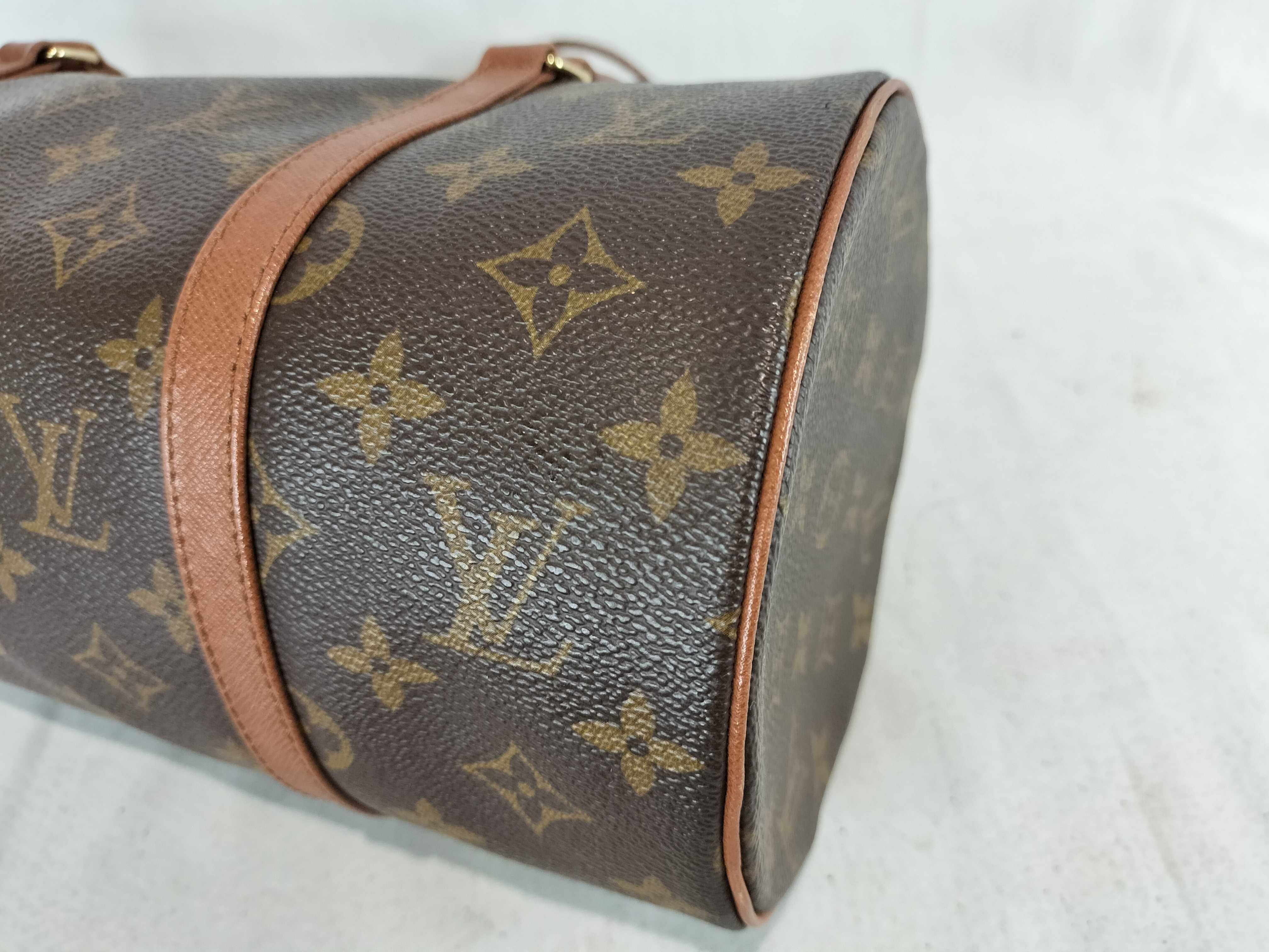 Monogram Mono Old Papillon Handbag with Pouch — view 5
