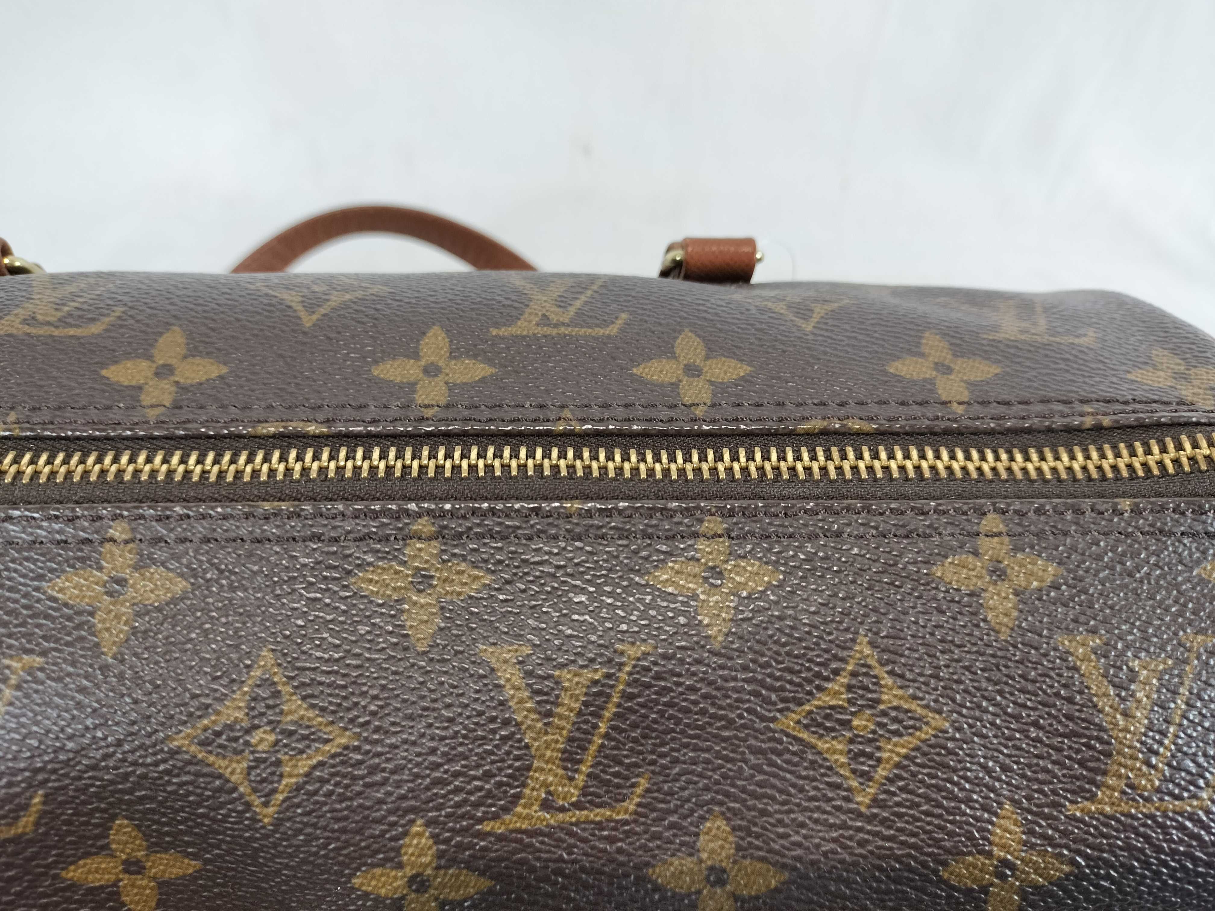 Monogram Mono Old Papillon Handbag with Pouch — view 7