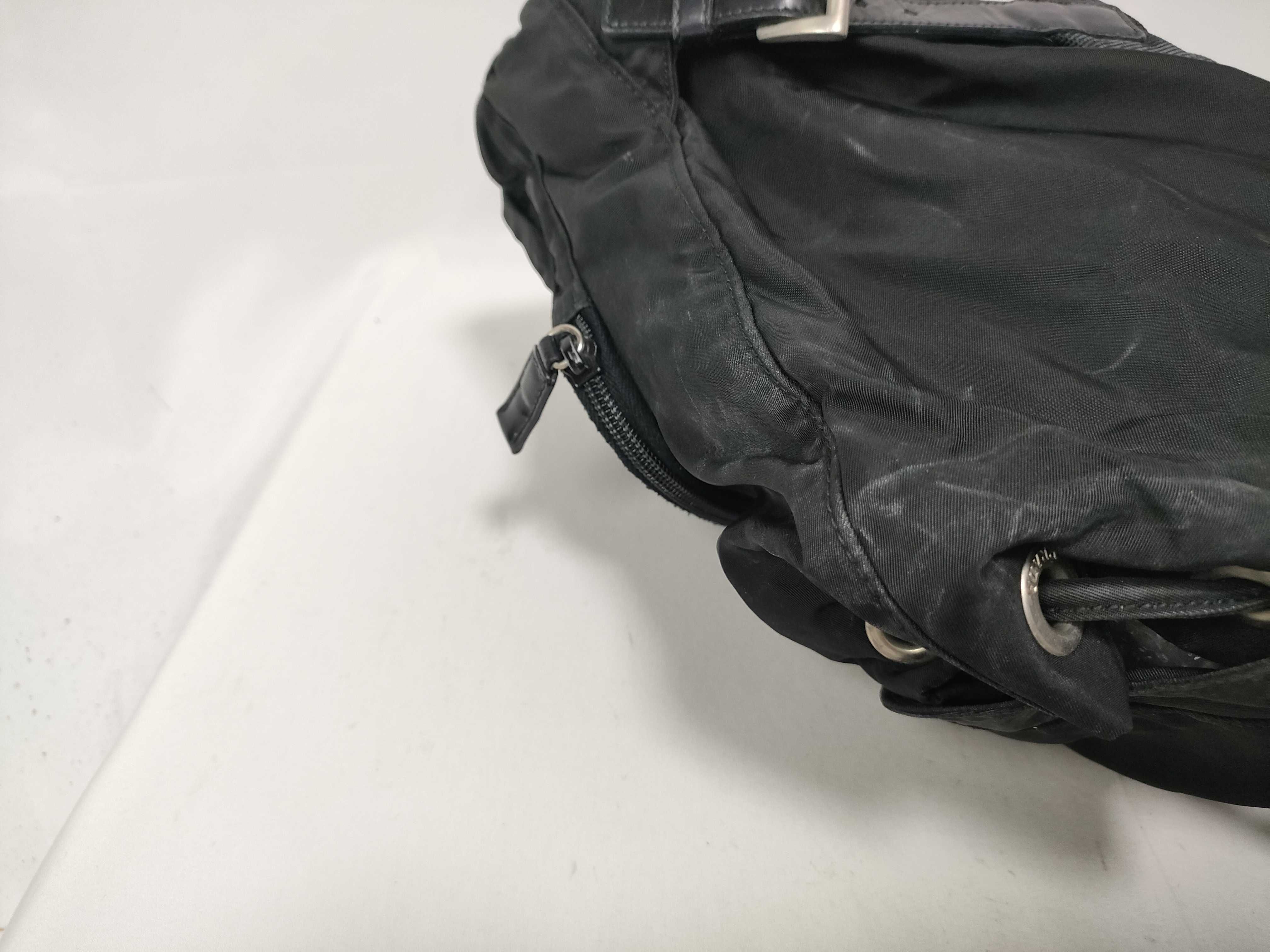 Backpack Mini Triangle Logo Black Rucksack — view 11