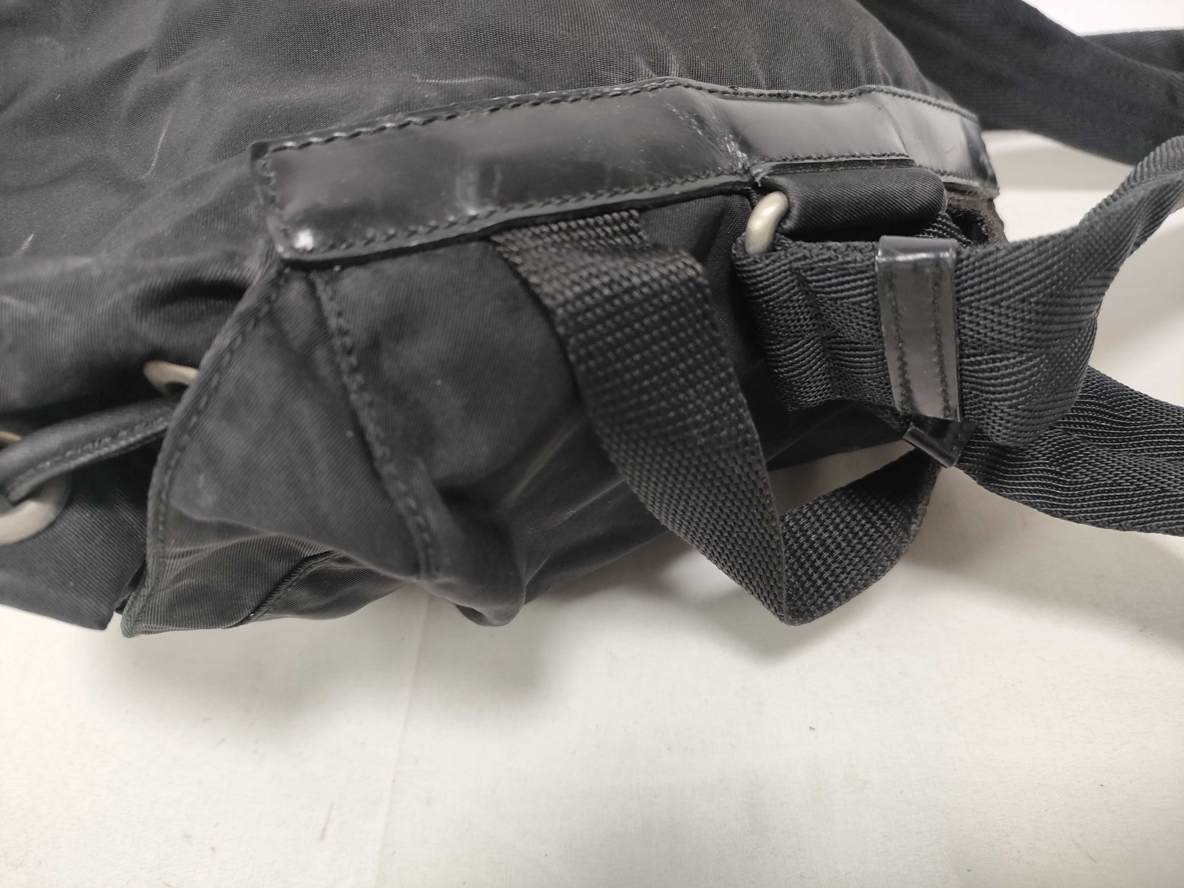 Backpack Mini Triangle Logo Black Rucksack — view 13