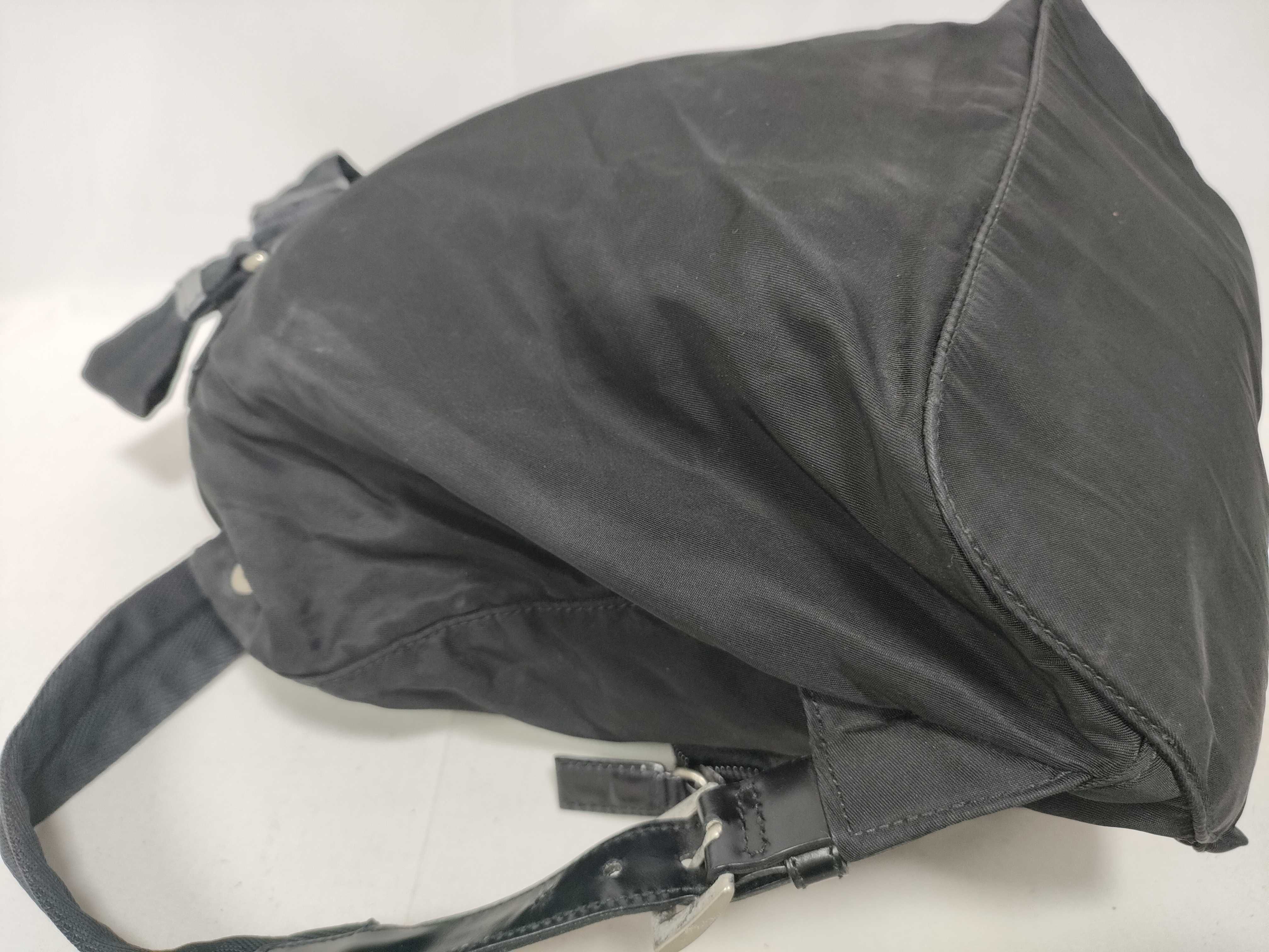 Backpack Mini Triangle Logo Black Rucksack — view 5