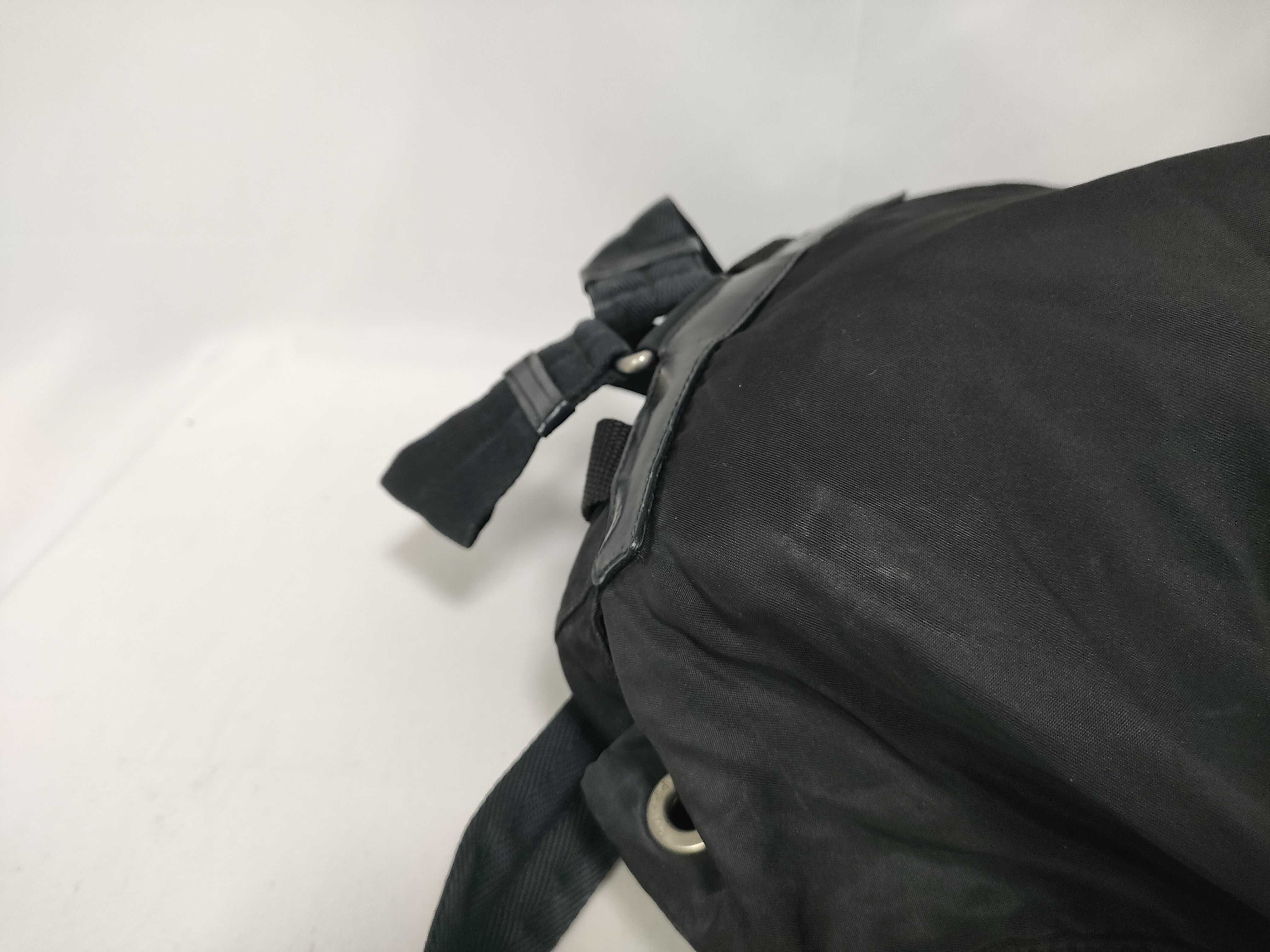 Backpack Mini Triangle Logo Black Rucksack — view 7
