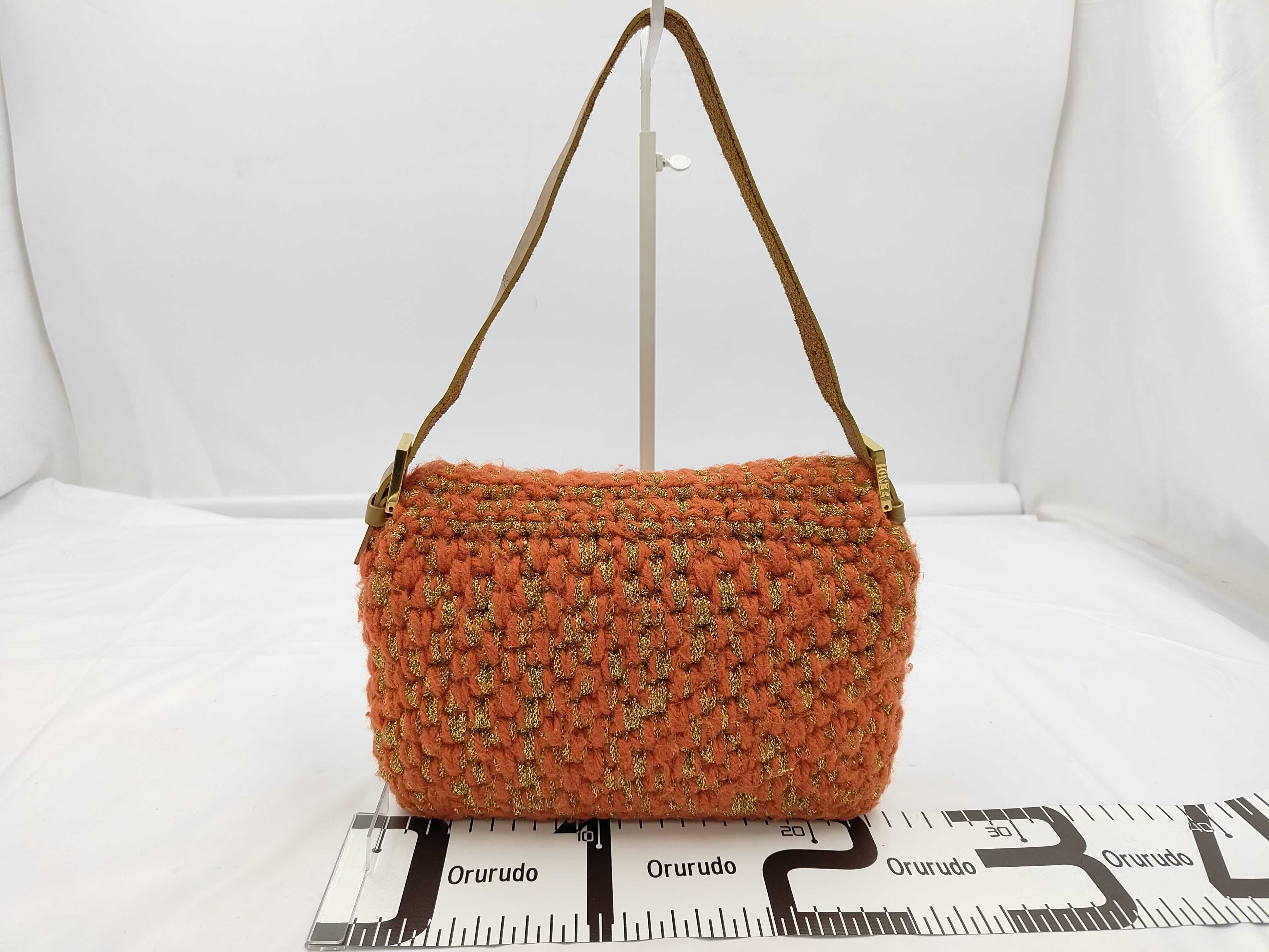 Mamma Baguette Knit Shoulder Bag — view 2