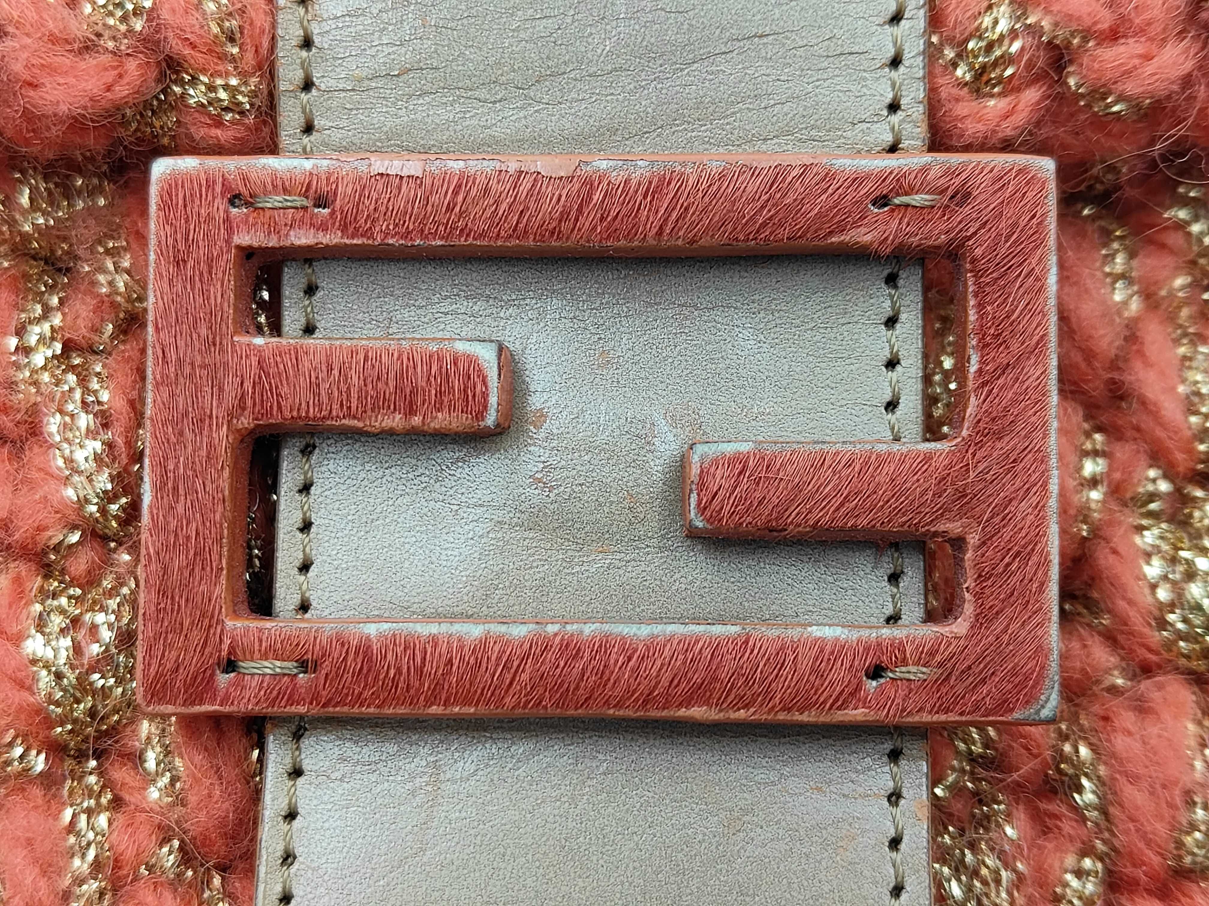 Mamma Baguette Knit Shoulder Bag — view 11