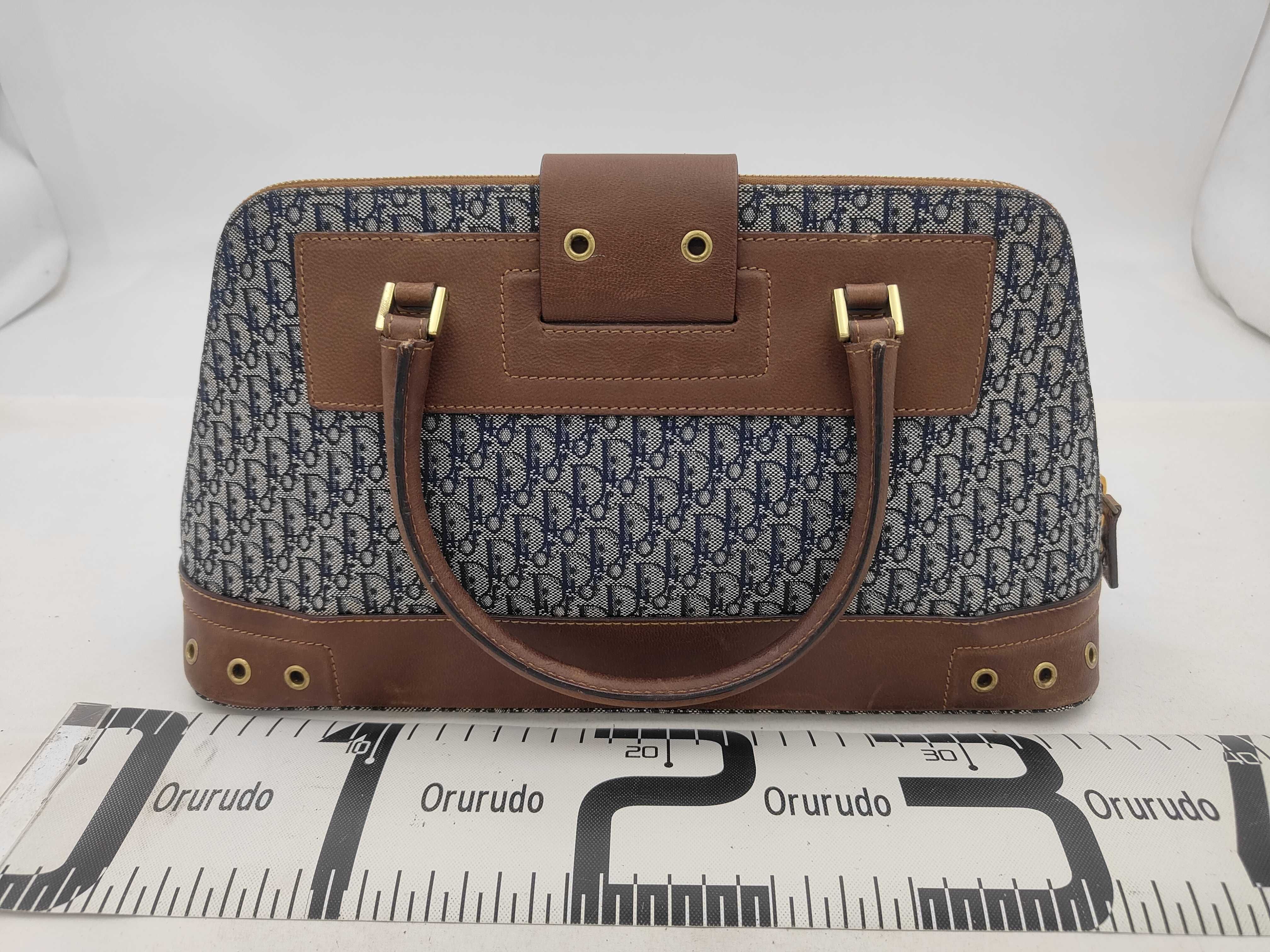 Trotter Hand Canvas Leather Handbag — view 2