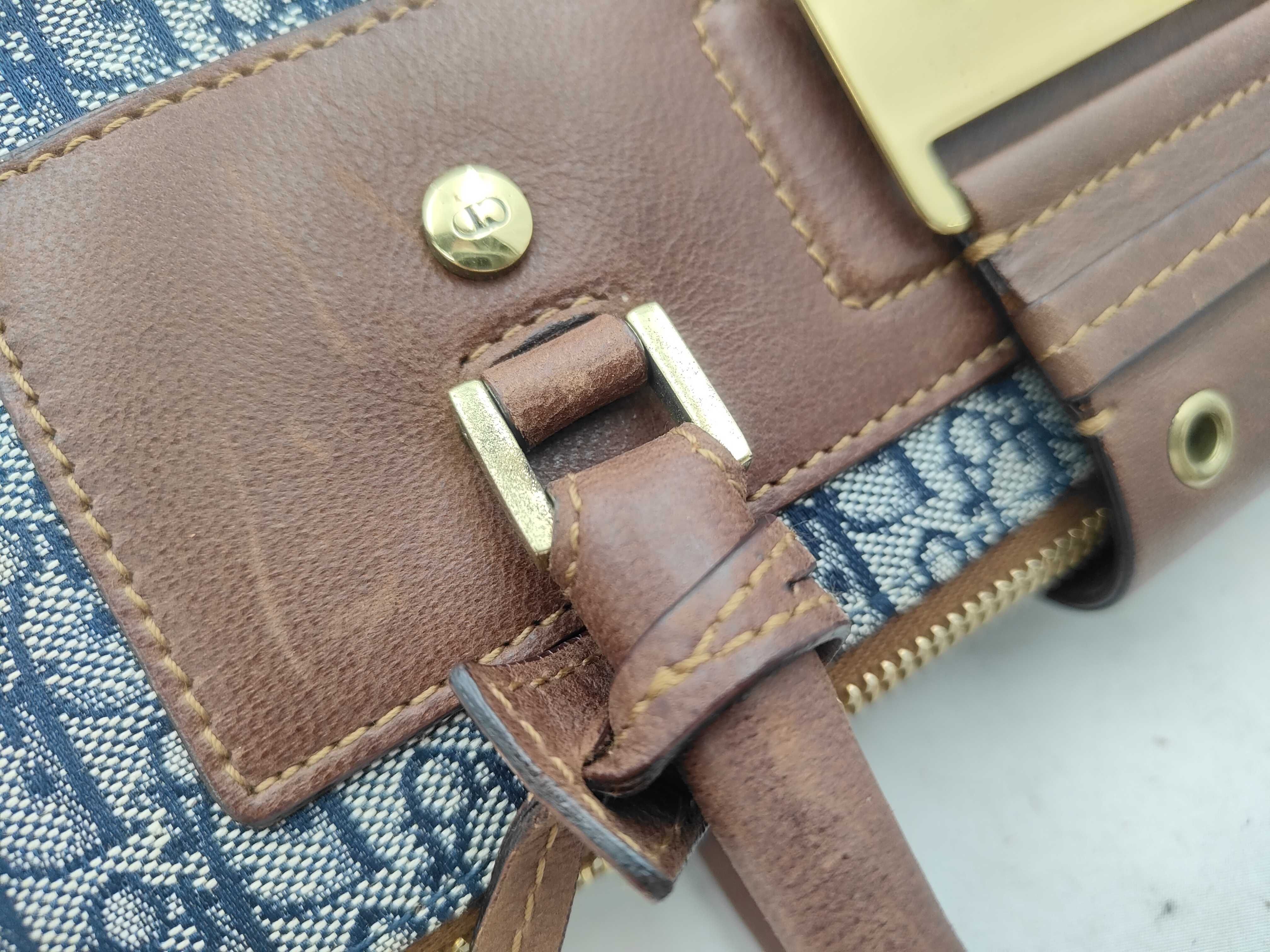 Trotter Hand Canvas Leather Handbag — view 5