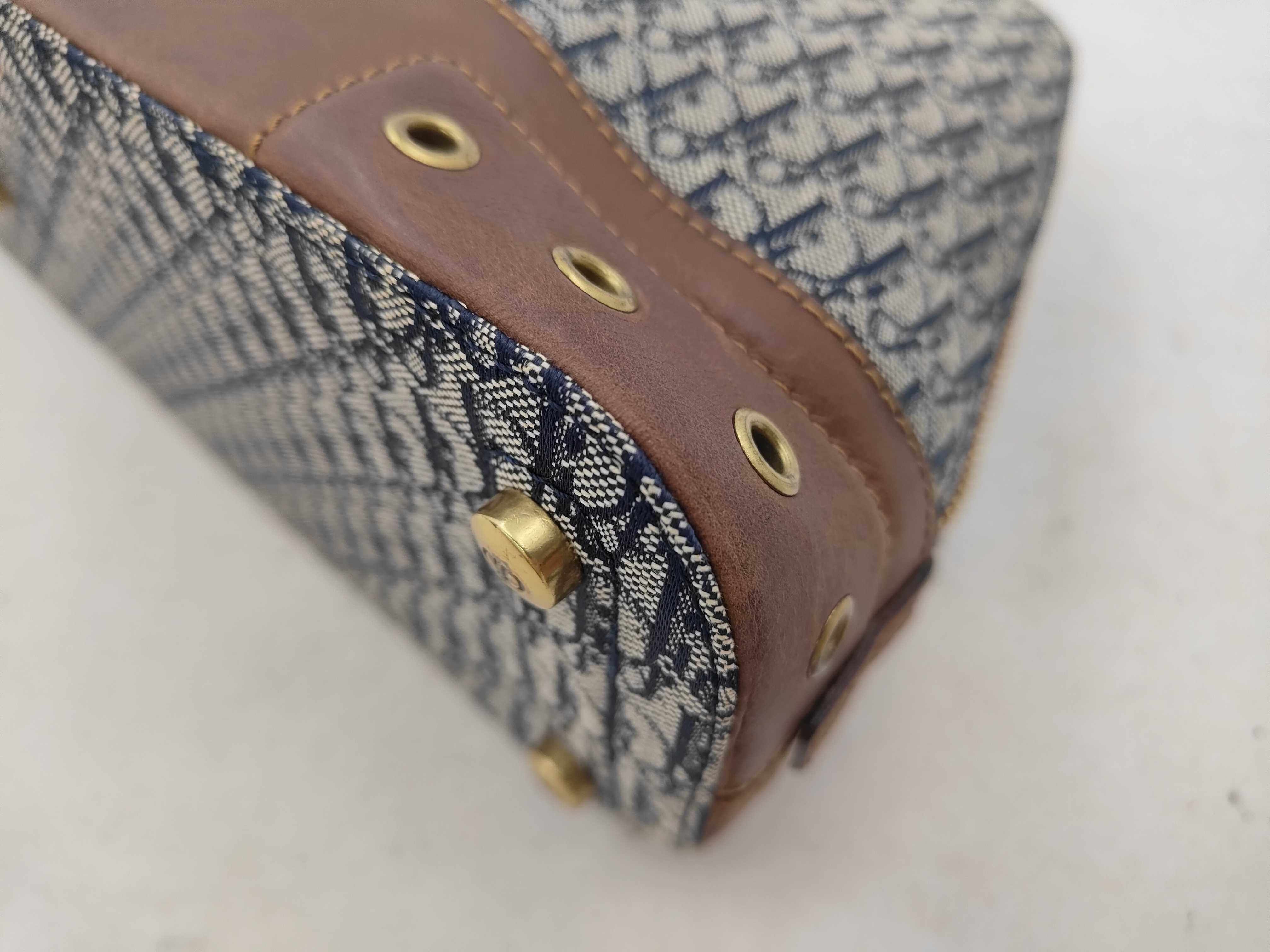 Trotter Hand Canvas Leather Handbag — view 6