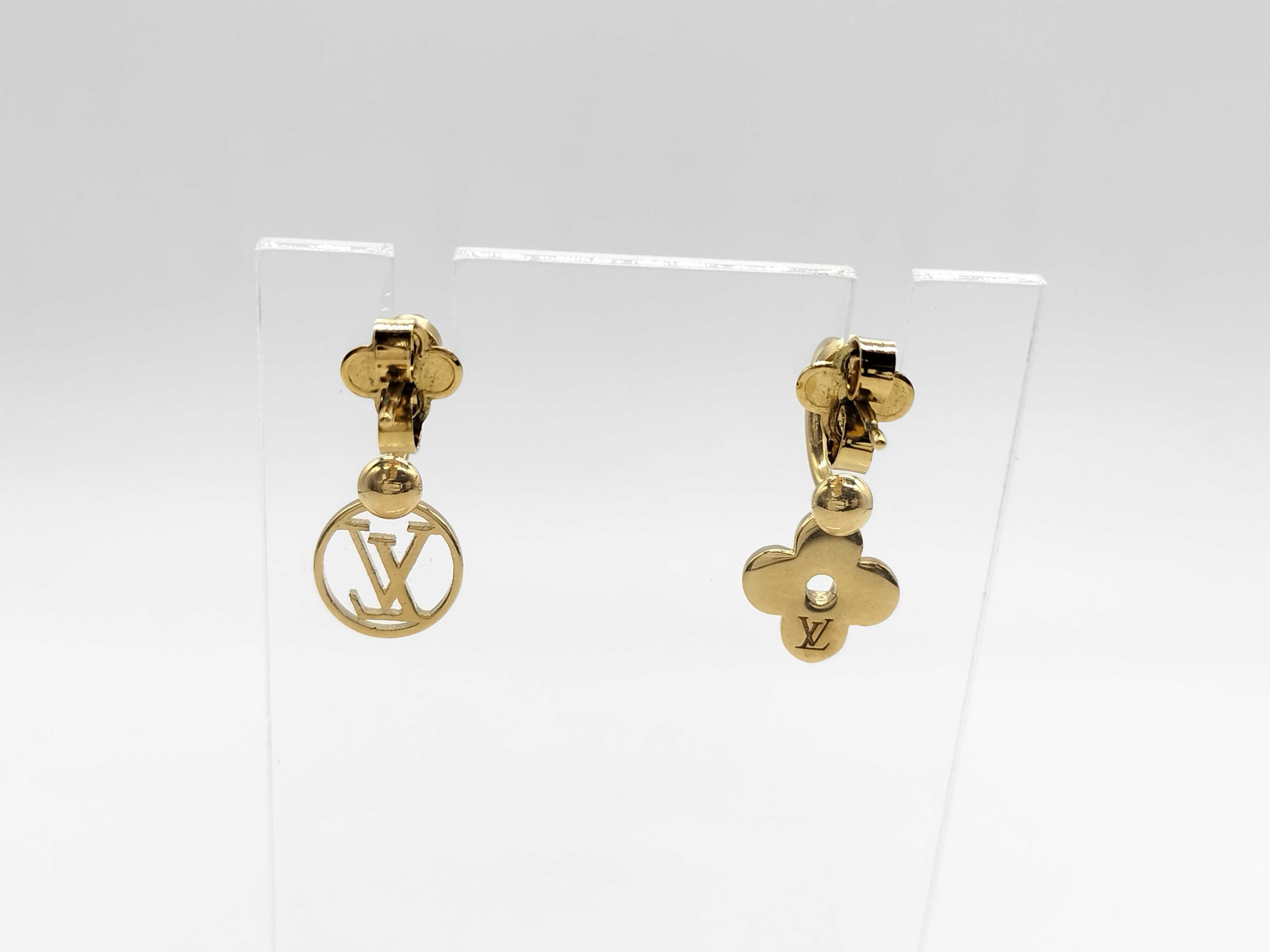 M64859 Bookle Doreille Blooming Gold Earrings — view 4