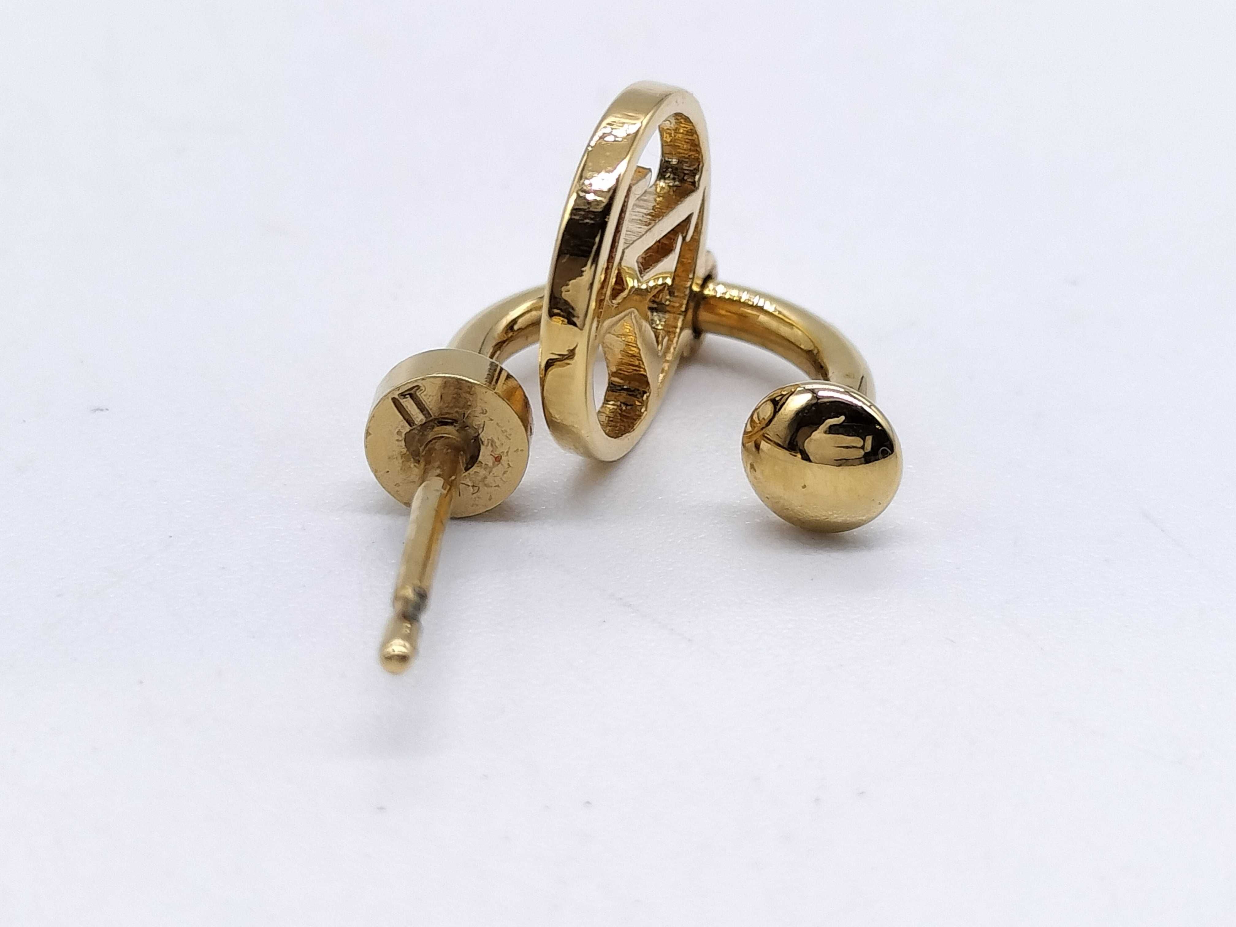 M64859 Bookle Doreille Blooming Gold Earrings — view 5