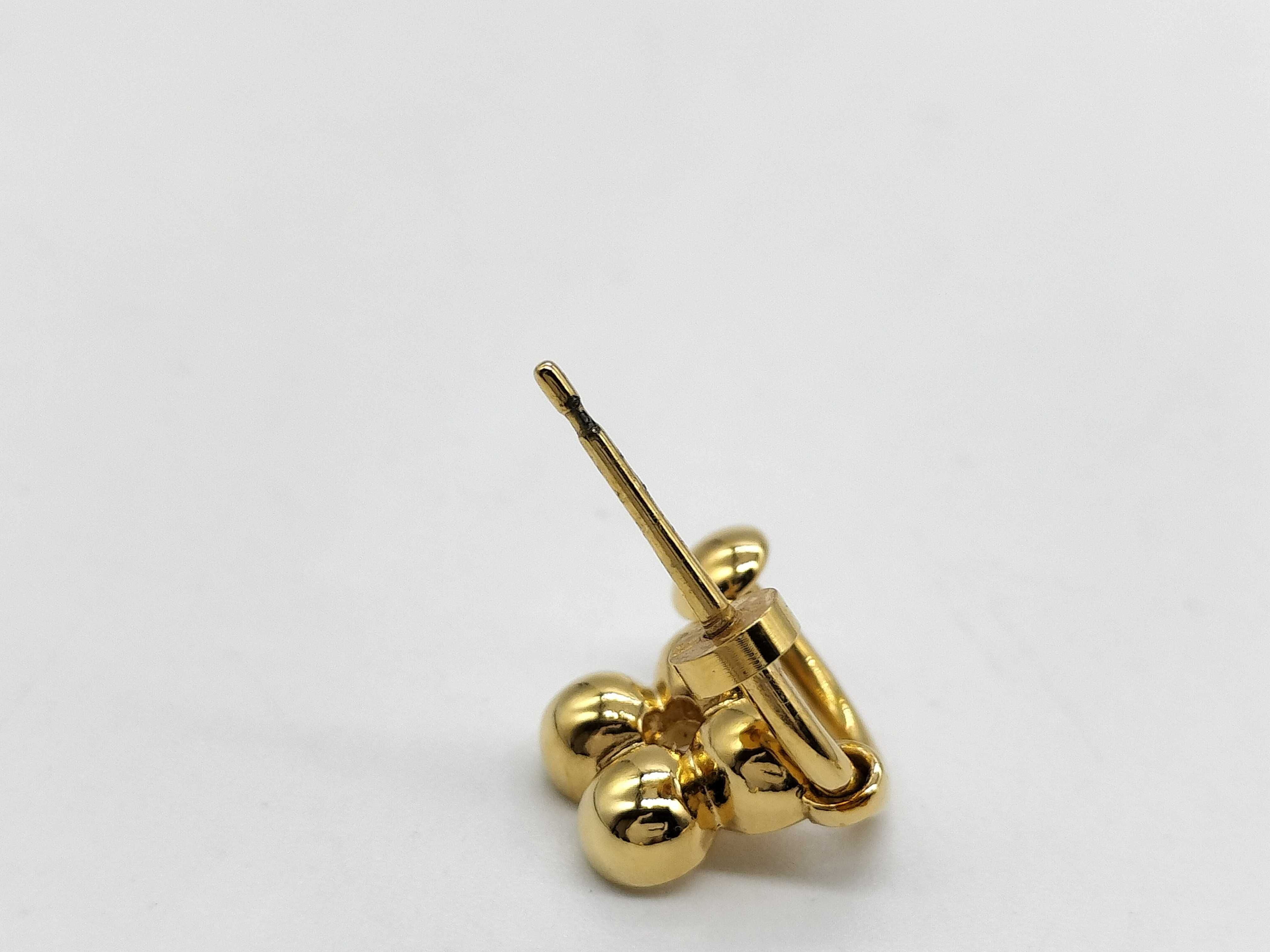 M64859 Bookle Doreille Blooming Gold Earrings — view 6