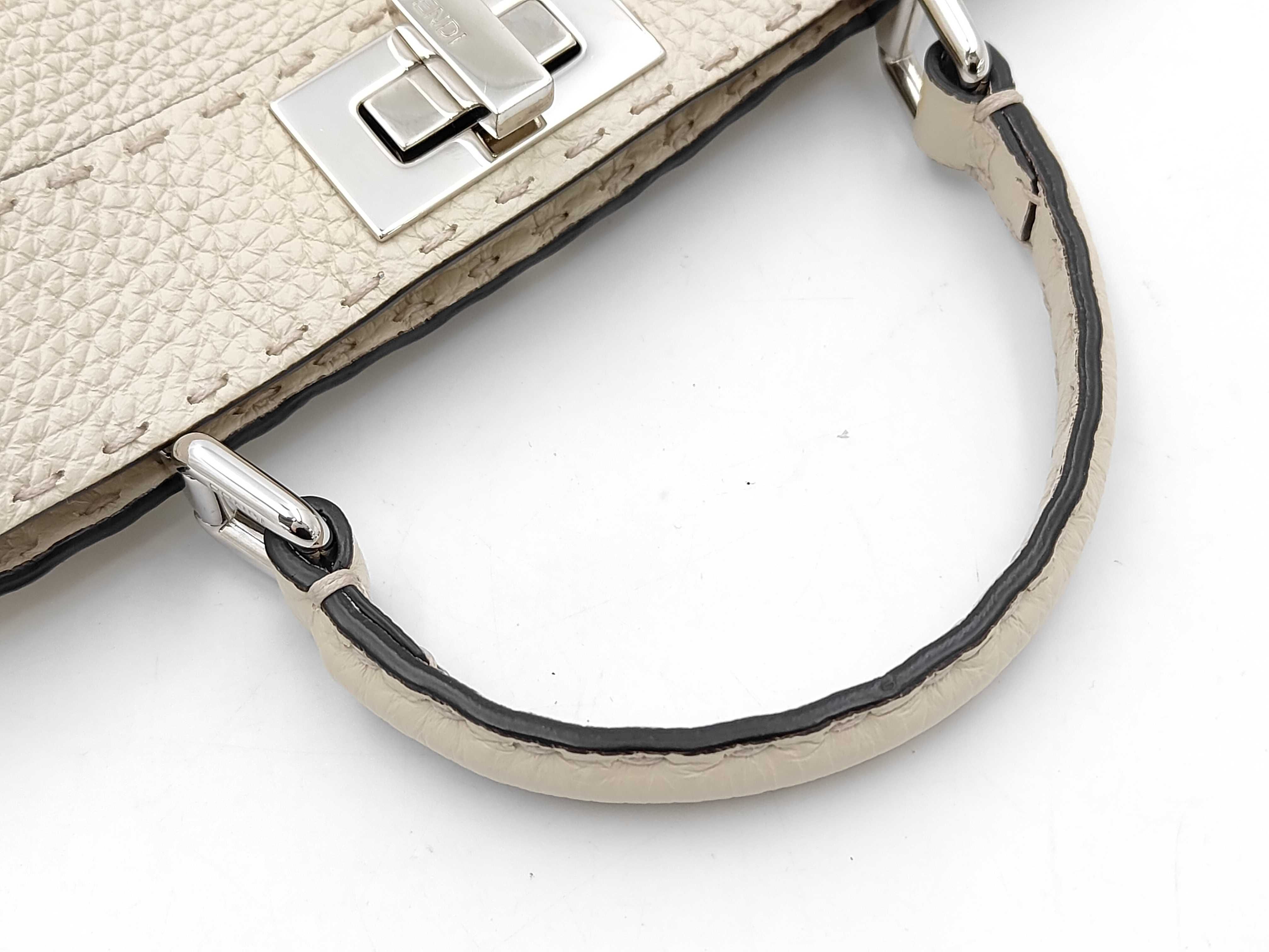 Selleria/ICU/Medium/Beige Handbag — view 4