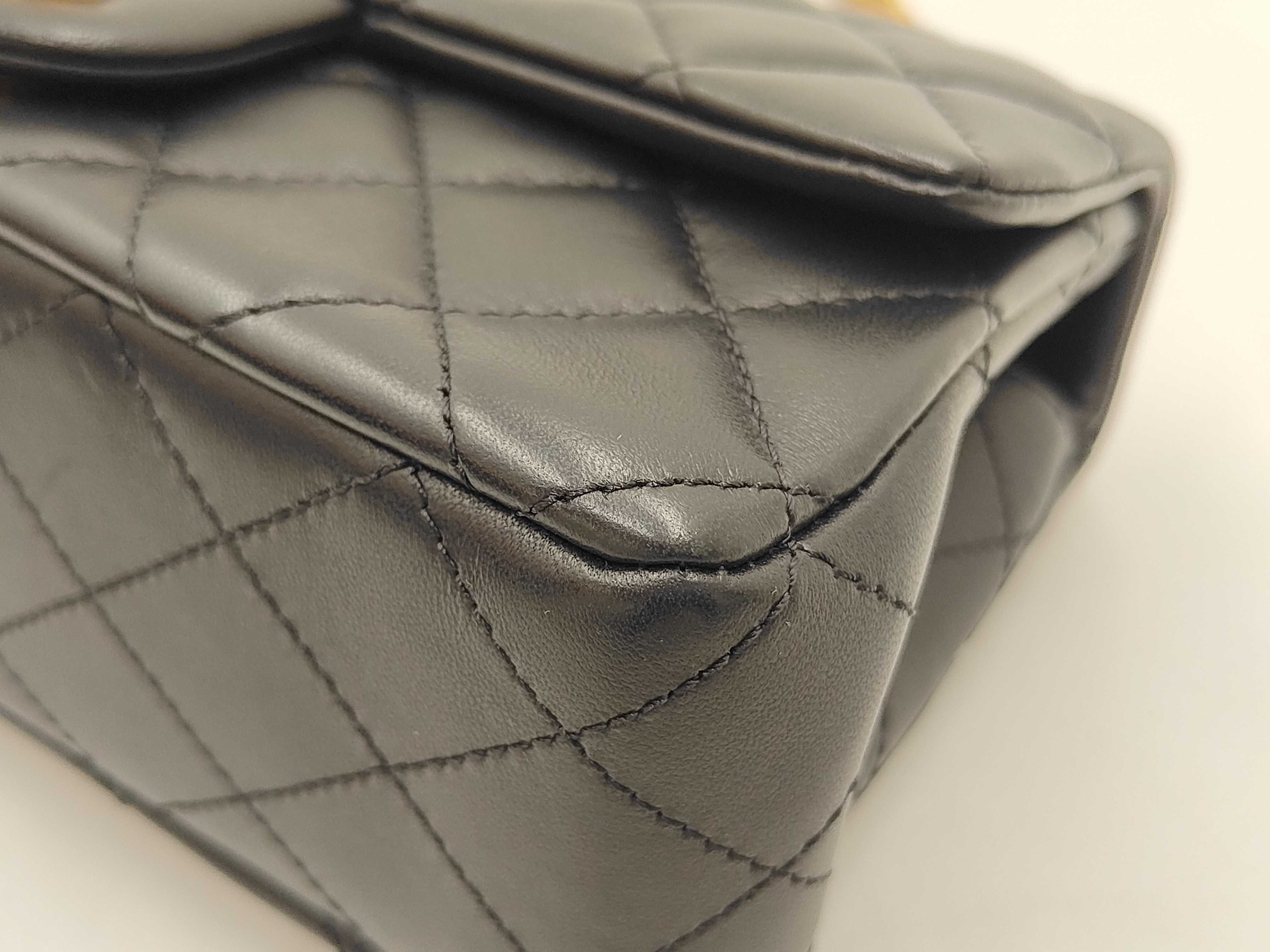 Mini Matelassé 20 IC Camellia Chain Shoulder Bag AS4041 Lambskin E5P5K82E — view 6