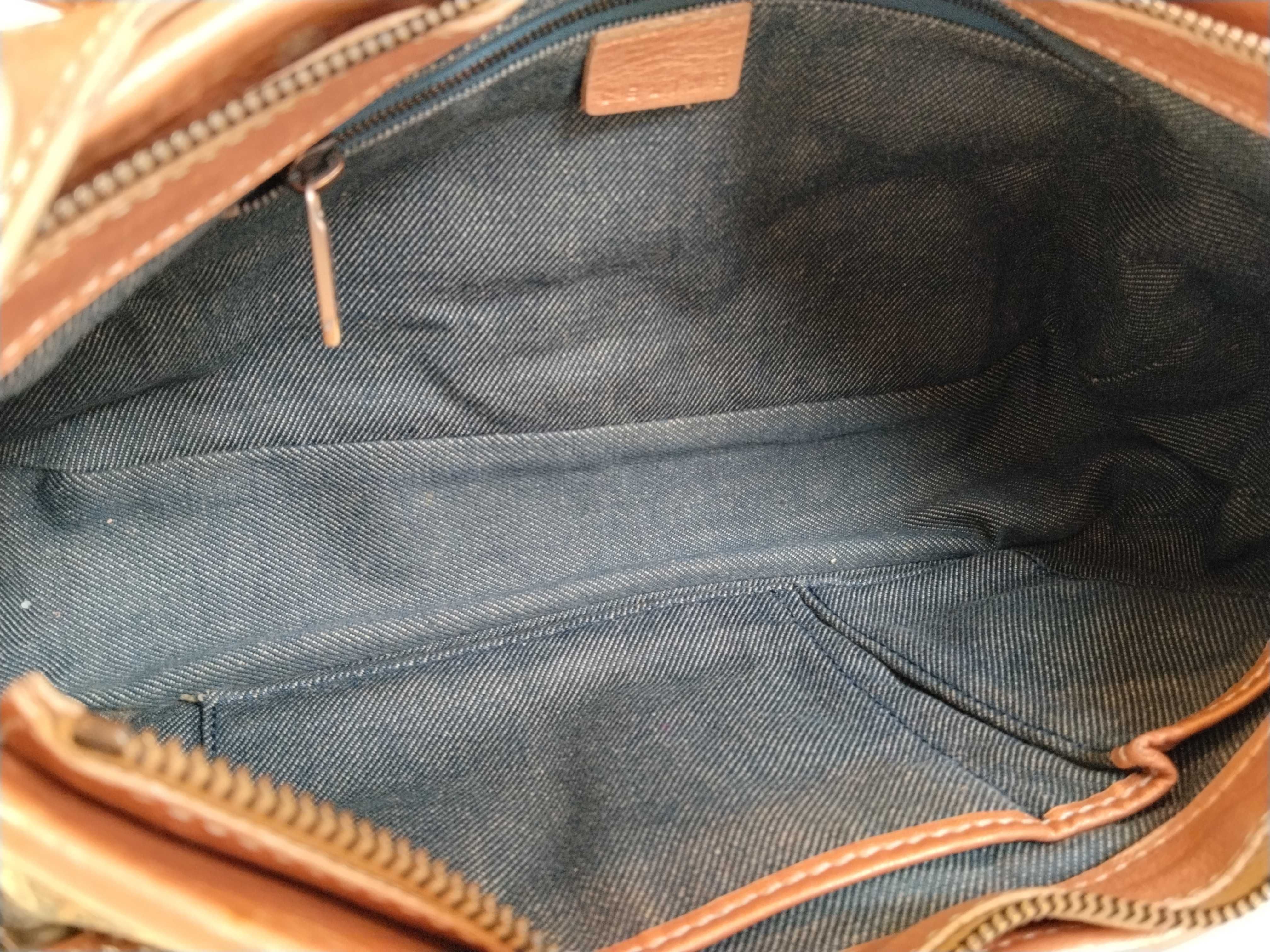 One-Shoulder Bag Paris Macadam Denim Gray Shoulder Bag — view 11