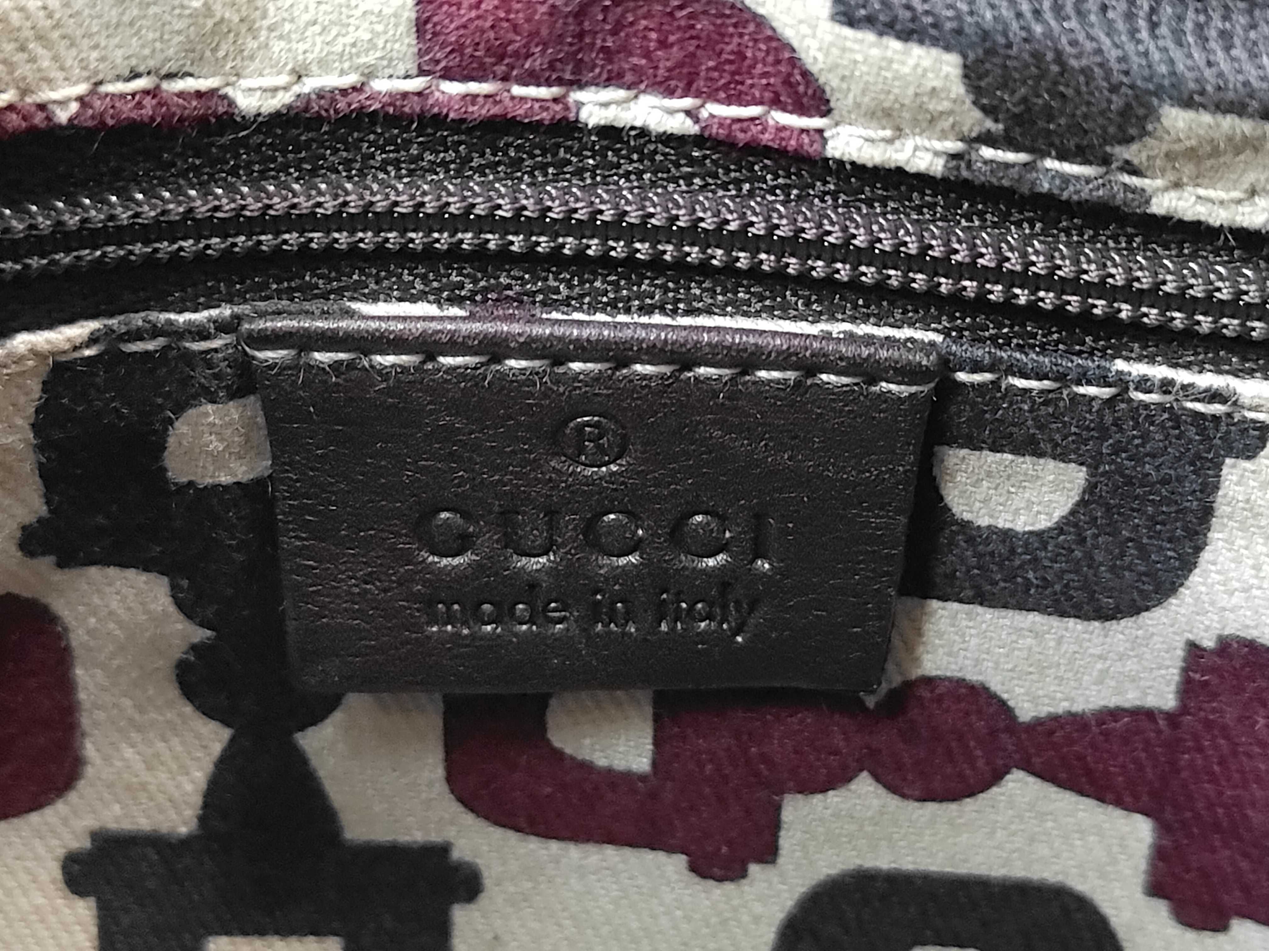 Guccissima GG One-Shoulder Bag (Brown) — view 12