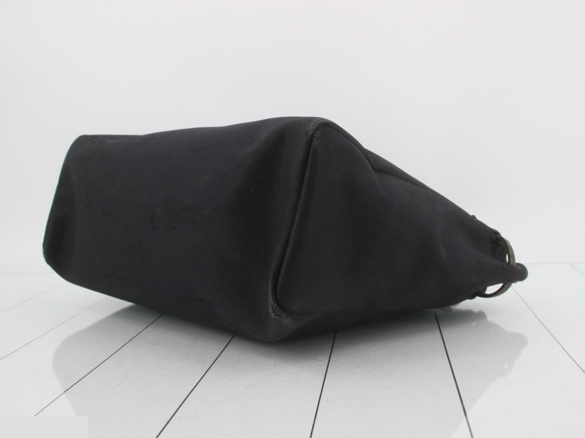 Herbag Cabas GM Tote Bag, Black — view 6
