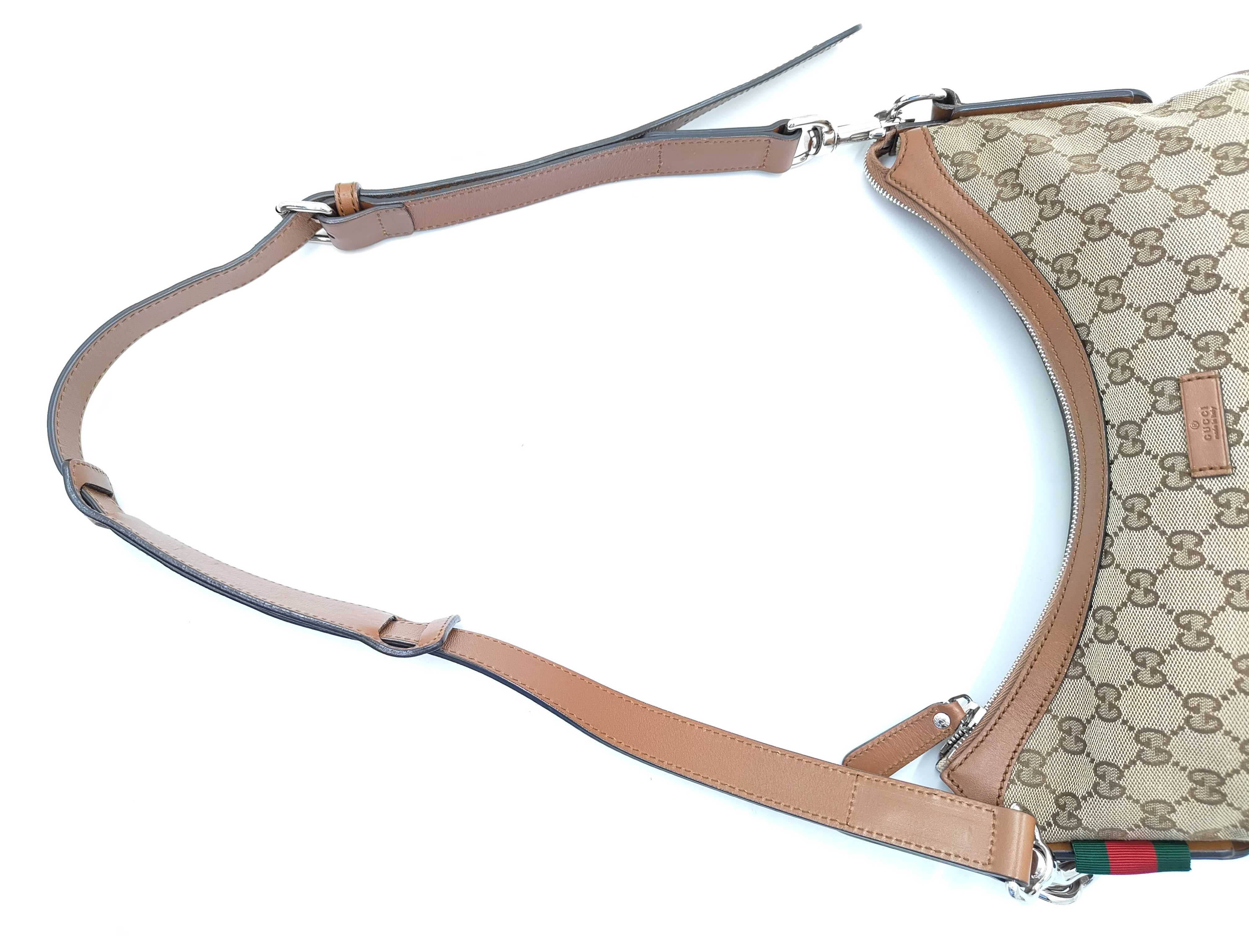 GG Monogram Jacquard Hobo — view 3