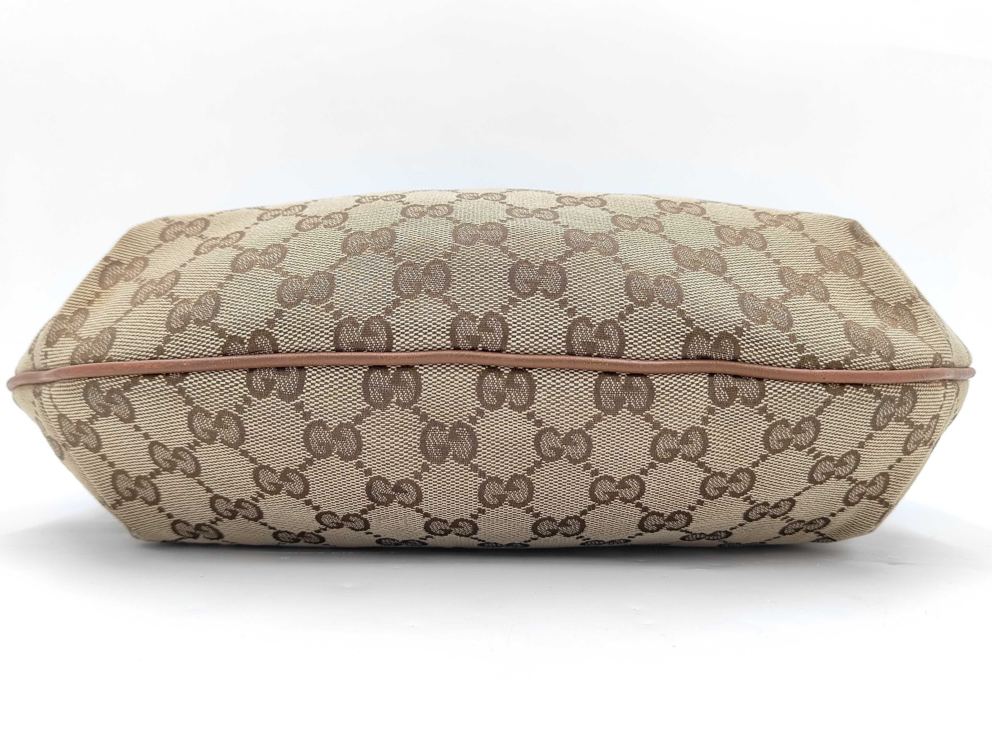 GG Monogram Jacquard Hobo — view 6