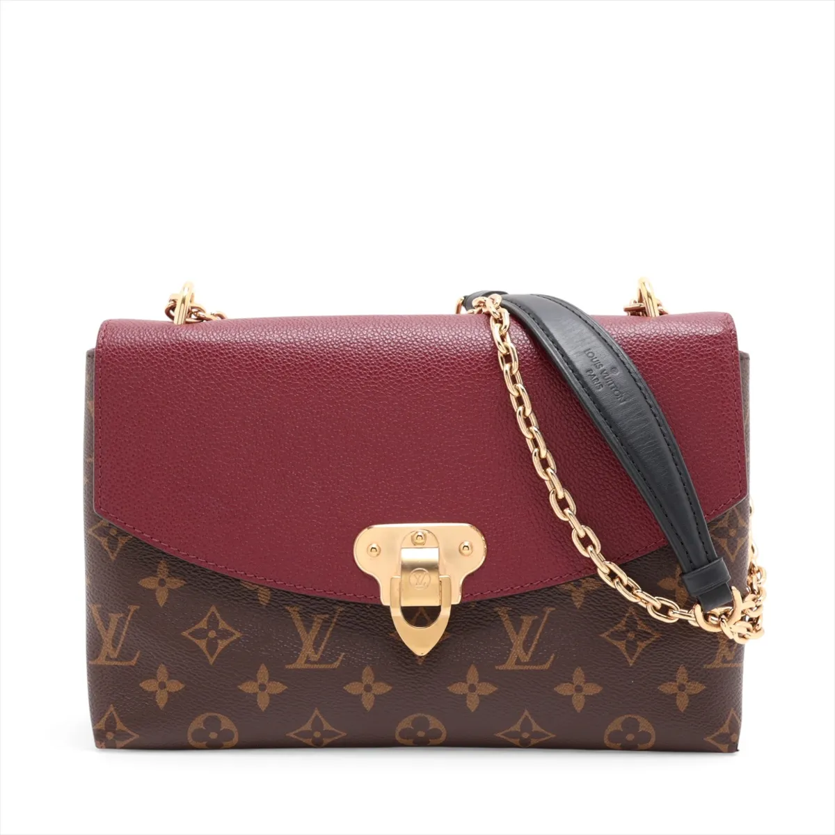 Monogram x Taurillon Samplace M43715 Brown x Bordeaux (RFID detected)