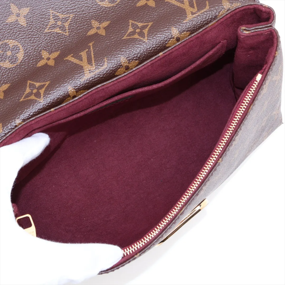 Monogram x Taurillon Samplace M43715 Brown x Bordeaux (RFID detected) — view 7