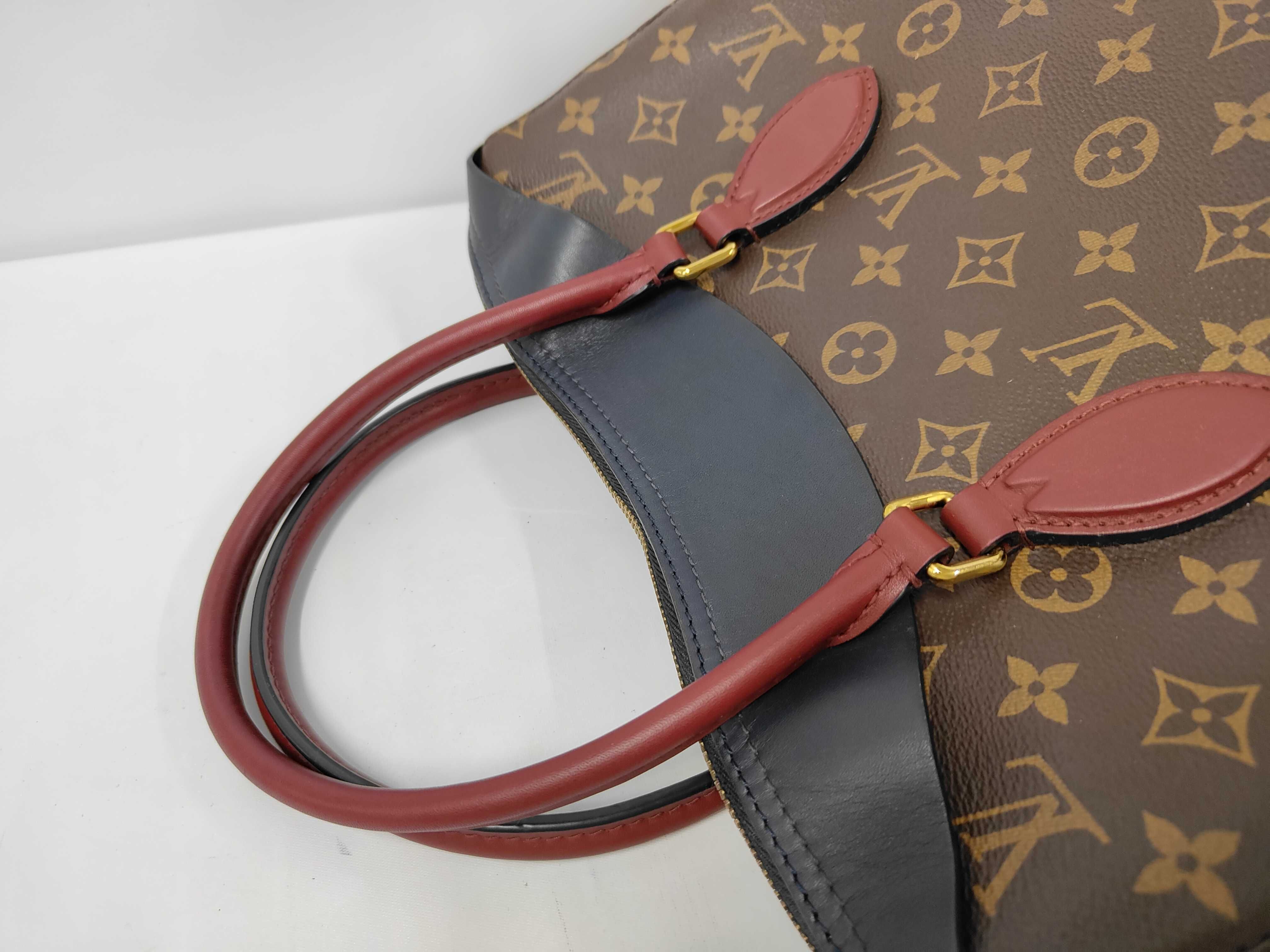 Monogram Tuileries Tote with IC Tag, Marine x Bordeaux, Gold Hardware, AA2118 Handbag — view 5