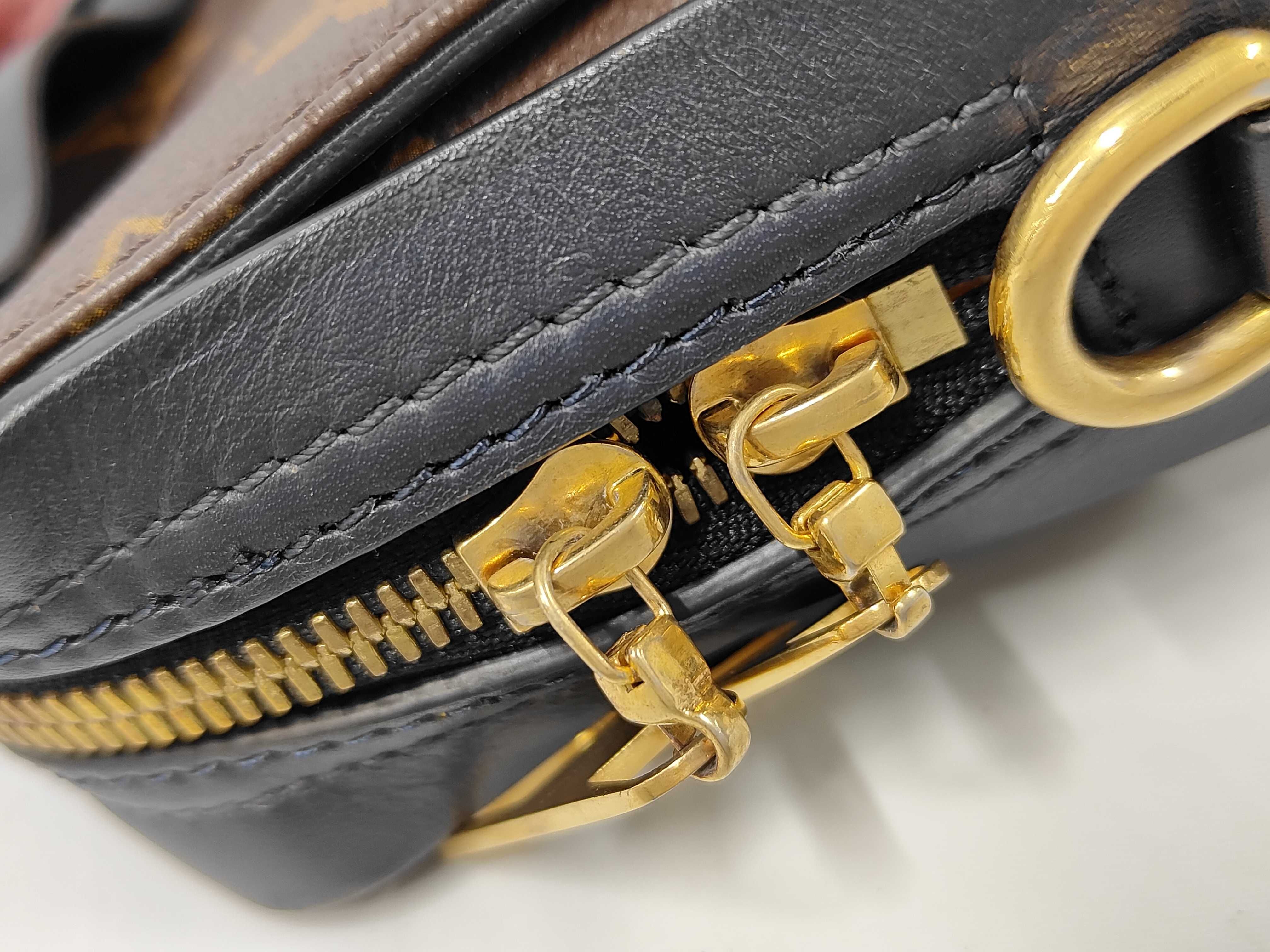 Monogram Tuileries Tote with IC Tag, Marine x Bordeaux, Gold Hardware, AA2118 Handbag — view 8