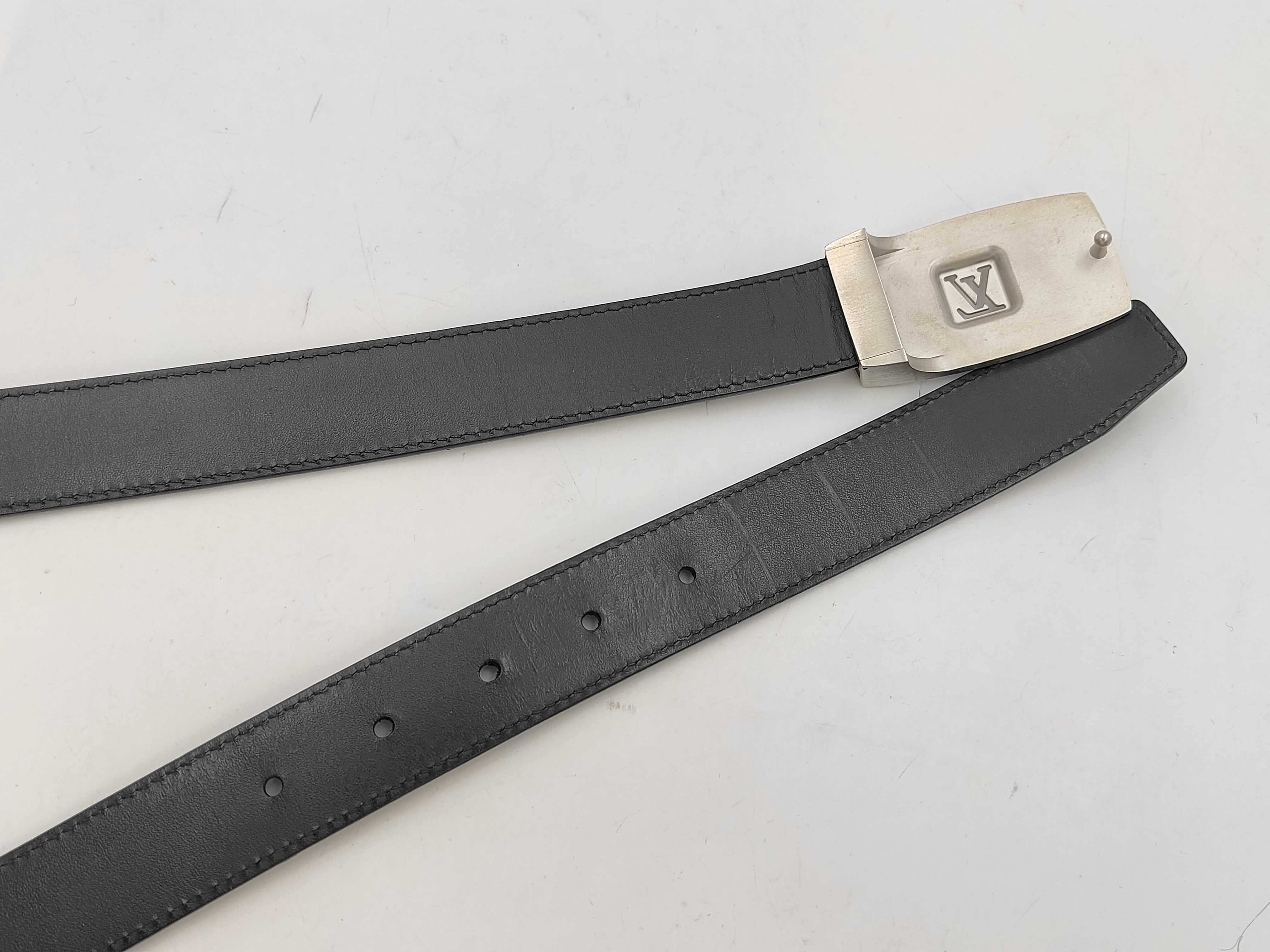 LOUISVUITTON Damier Graphite Belt — view 4