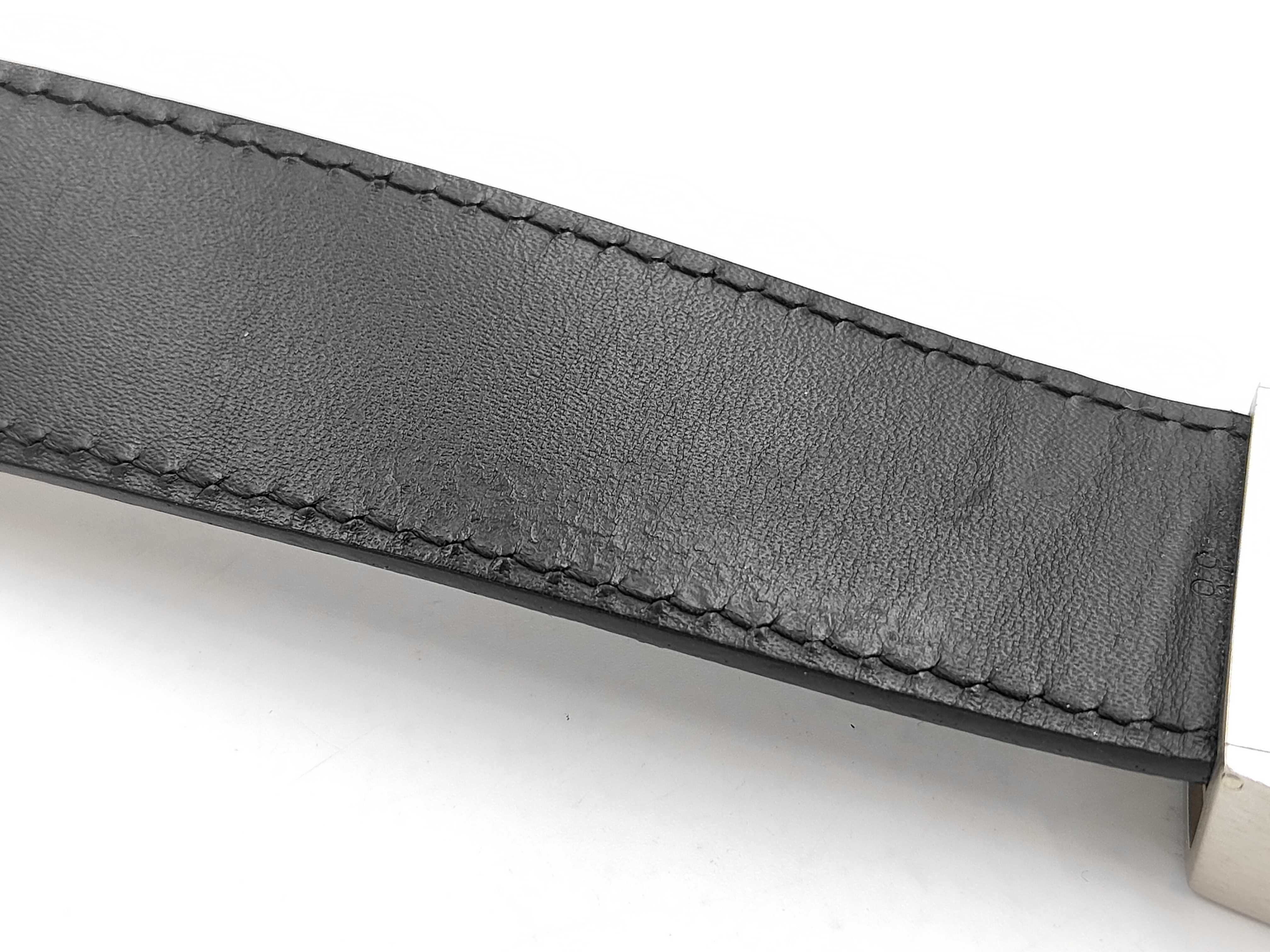 LOUISVUITTON Damier Graphite Belt — view 7