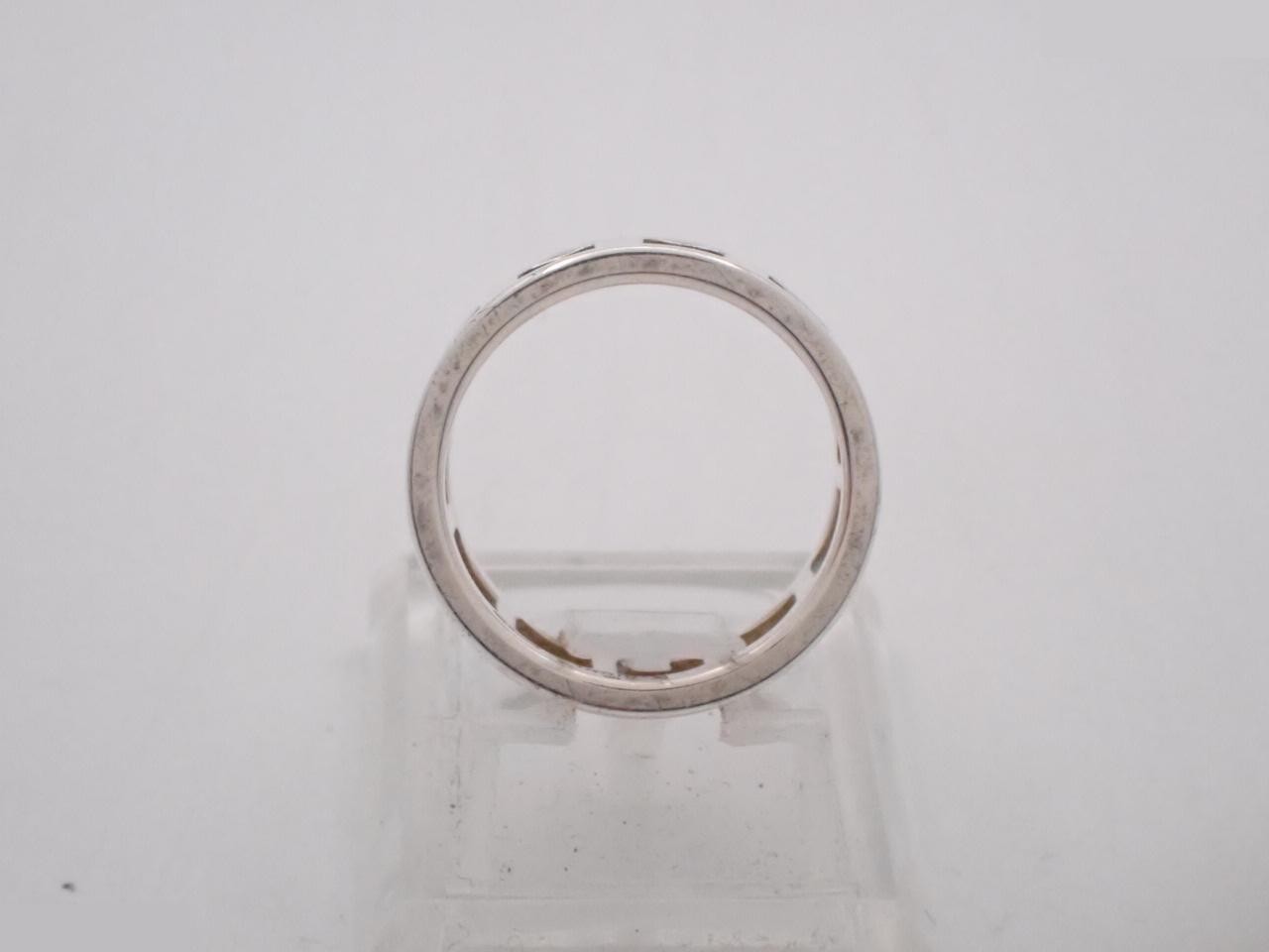 Open Square Ring 925/4.6g #11.5 — view 3