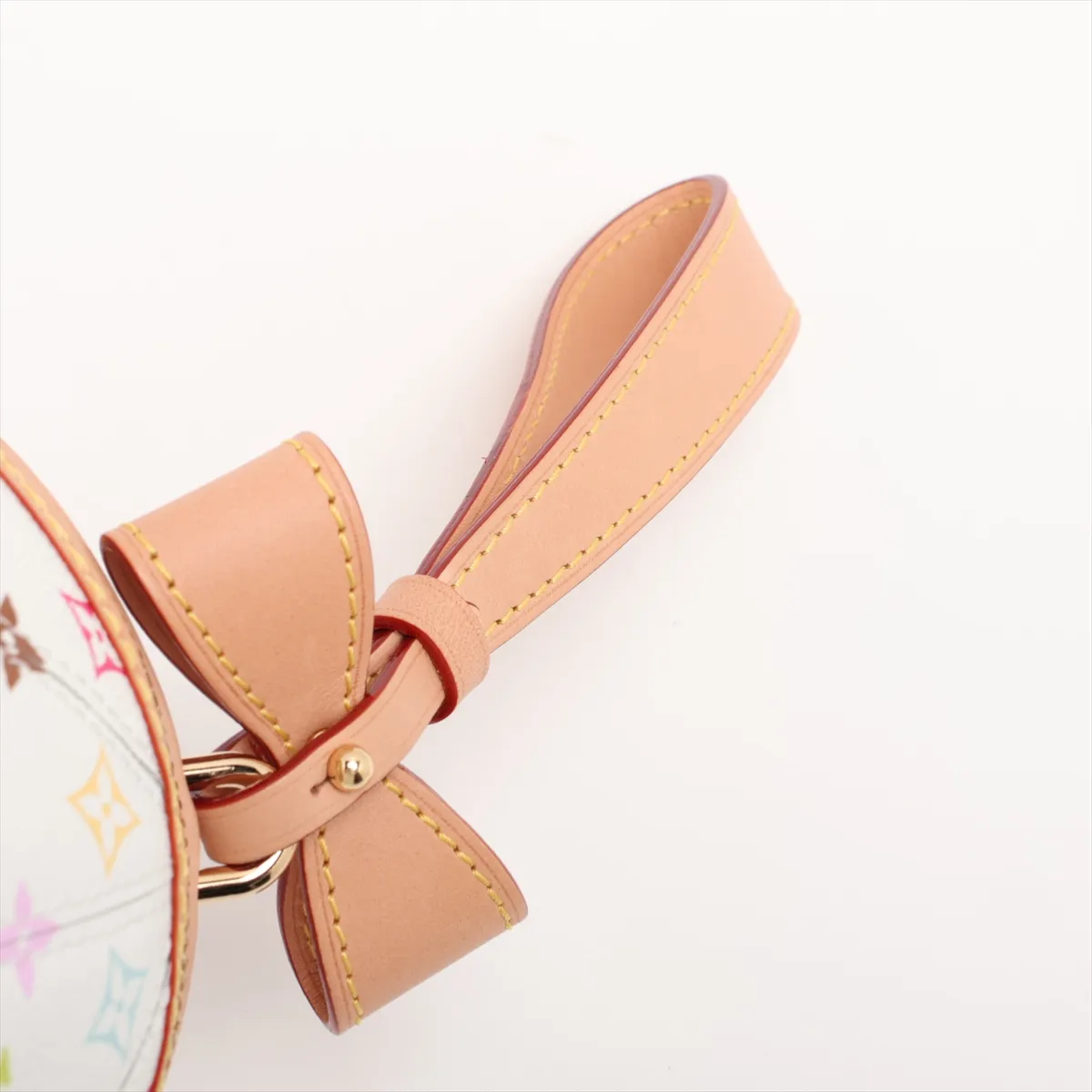 [Individually packaged] Louis Vuitton x Takashi Murakami Monogram Multicolor Rolling Clutch M13710 White (RFID responsive) — view 5