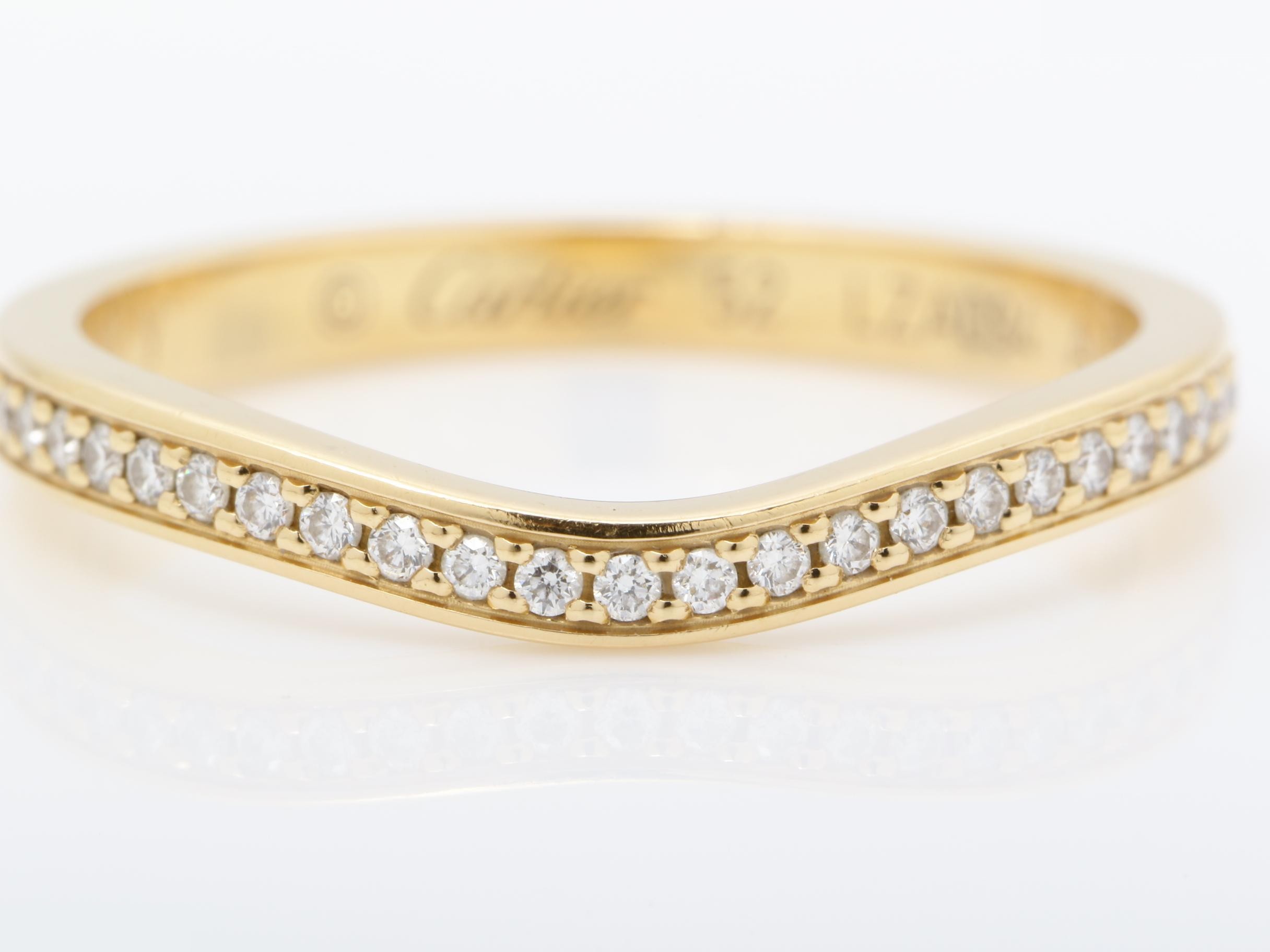 Ballerina ring, 750 rose gold, diamond, 2.5g, size #52 — view 2