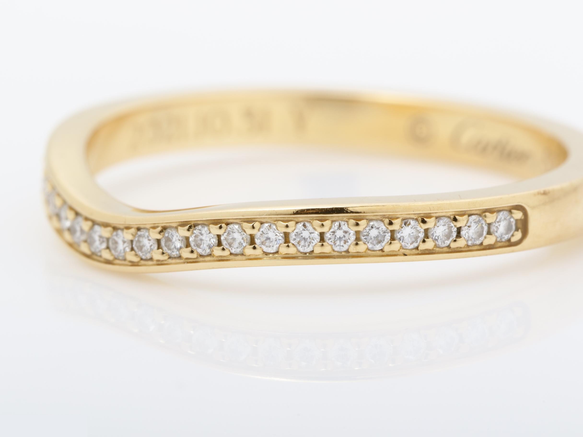 Ballerina ring, 750 rose gold, diamond, 2.5g, size #52 — view 3