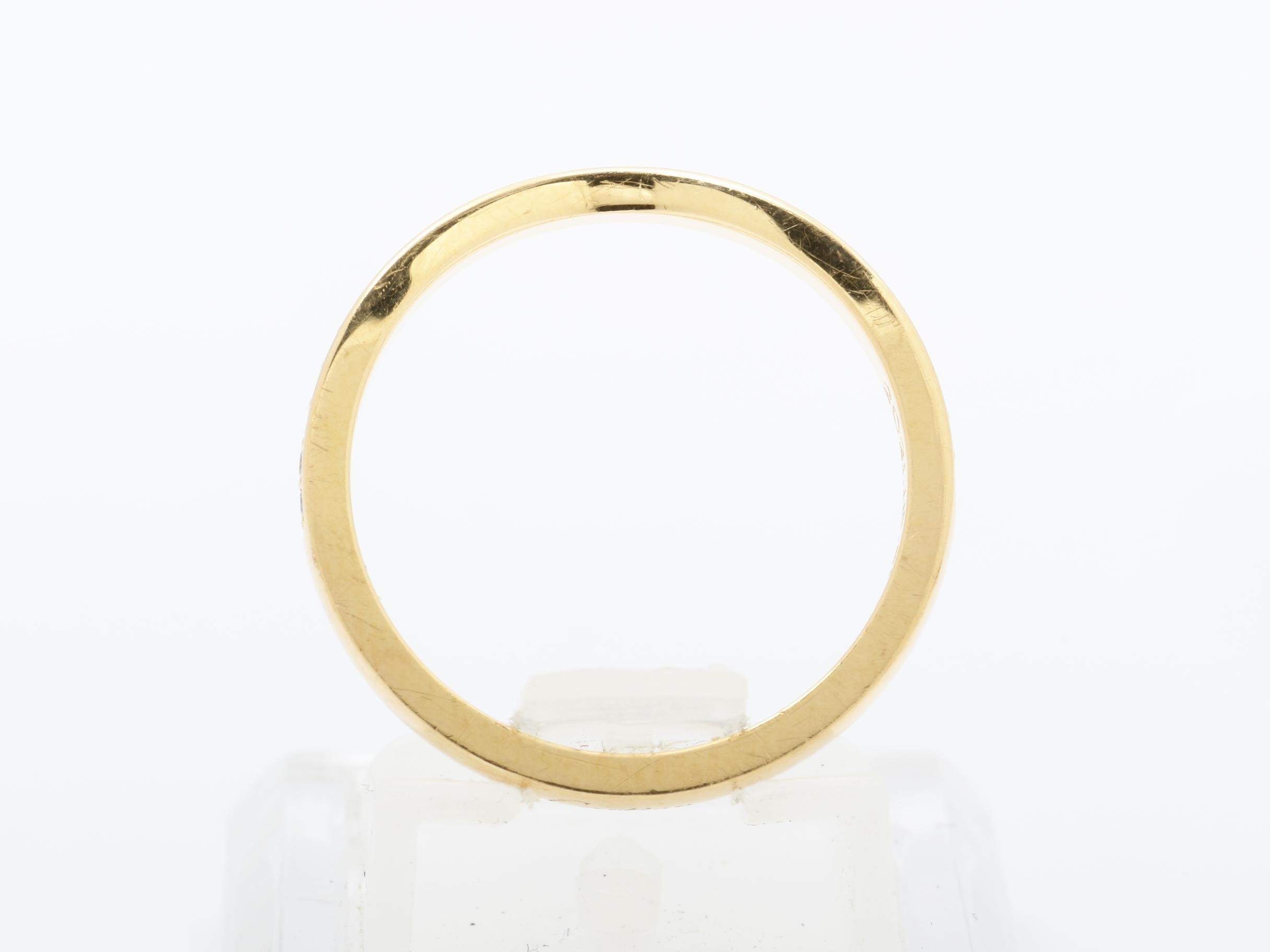 Ballerina ring, 750 rose gold, diamond, 2.5g, size #52 — view 5