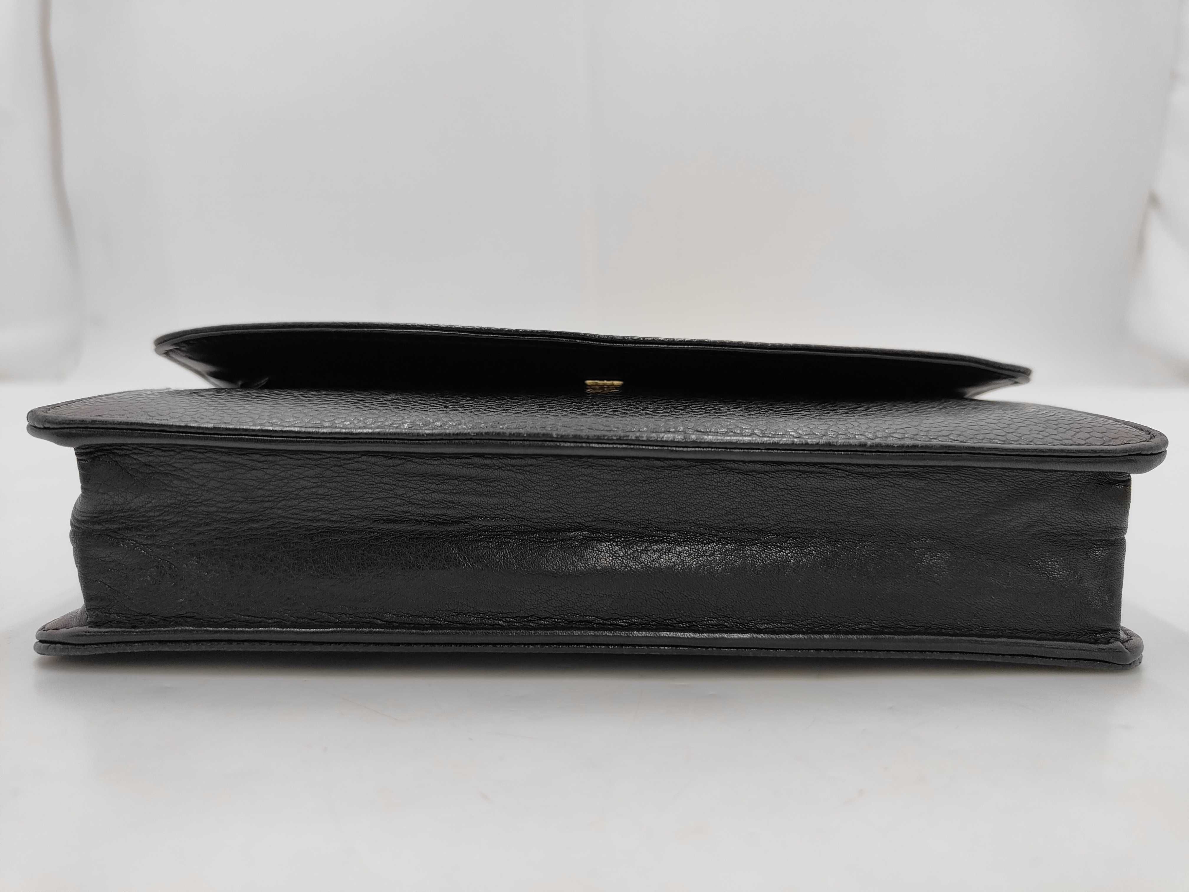 Caviar Skin Large Coco Chain Wallet — view 3