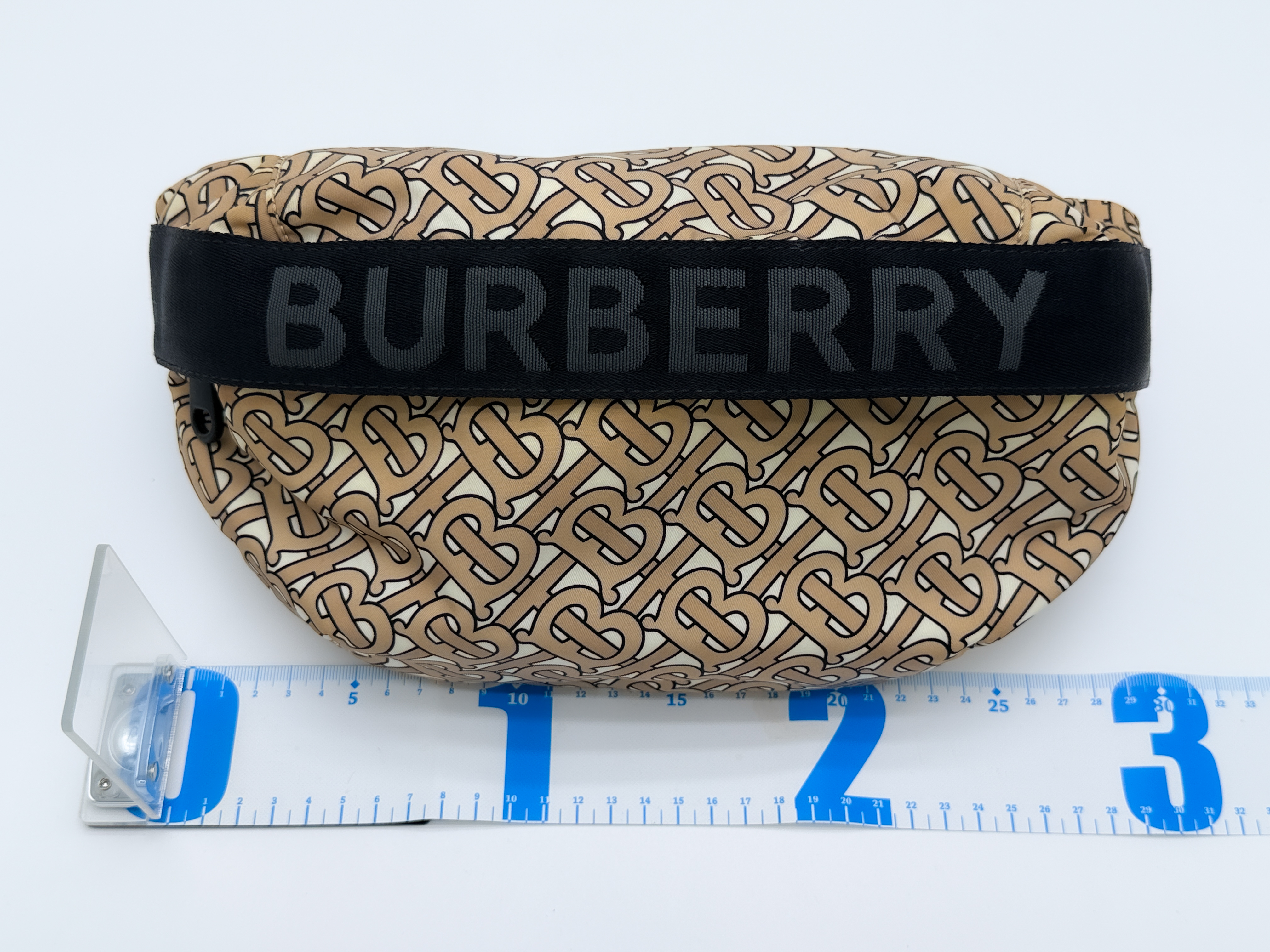 TB Monogram Sony Bum Bag Beige Waist Bag — view 2